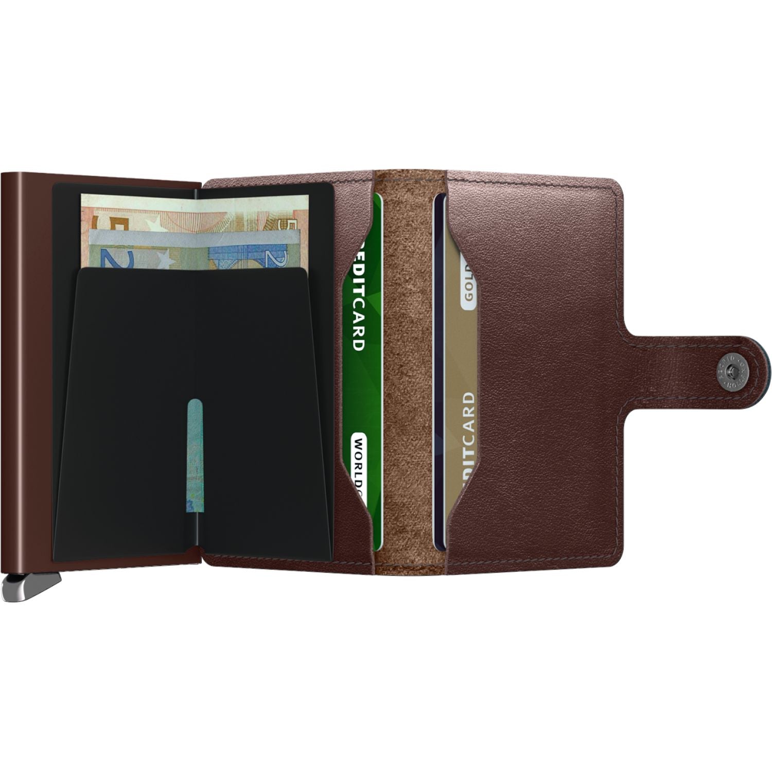 Secrid Miniwallet - Premium Dark Brown