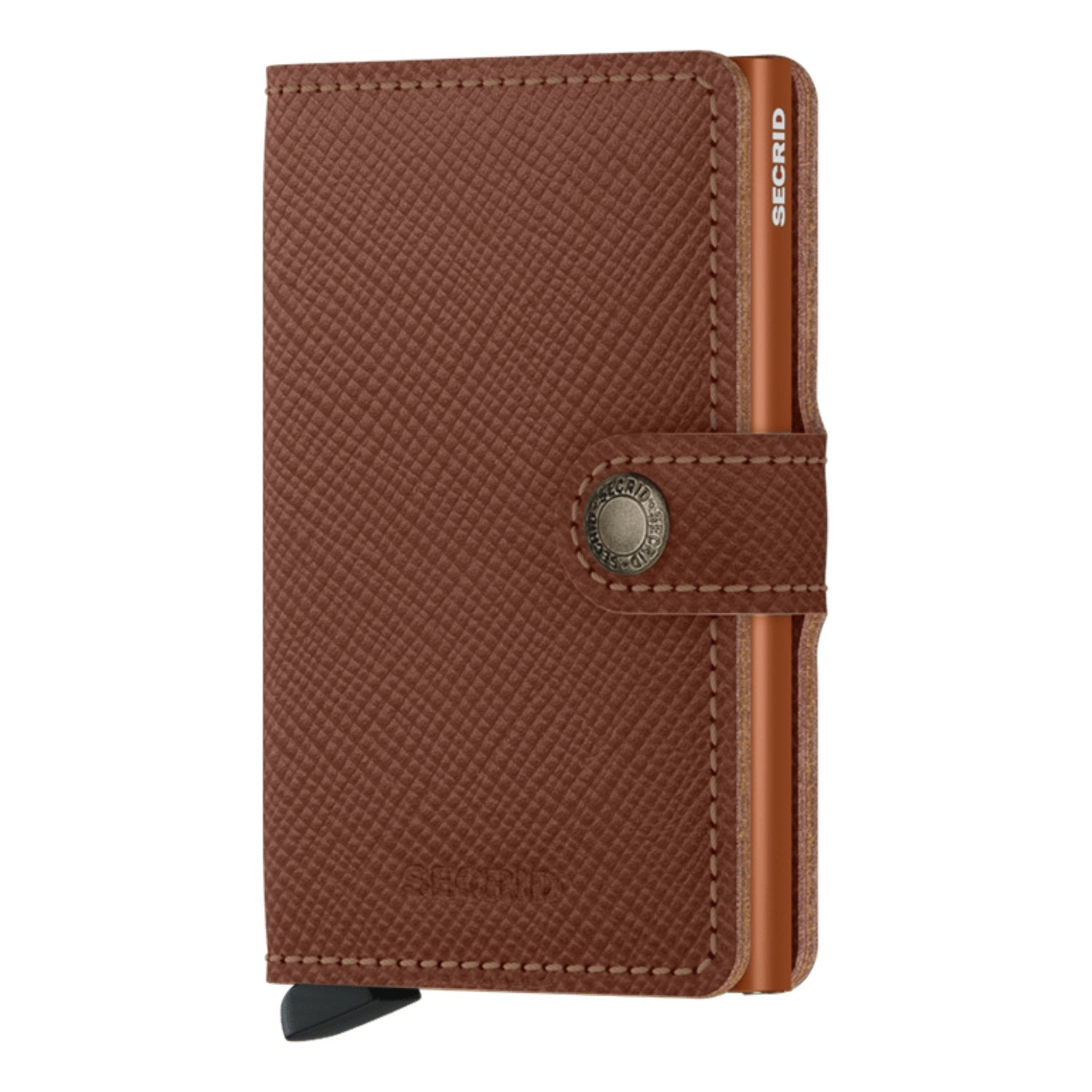 Secrid Miniwallet Saffiano - Caramel