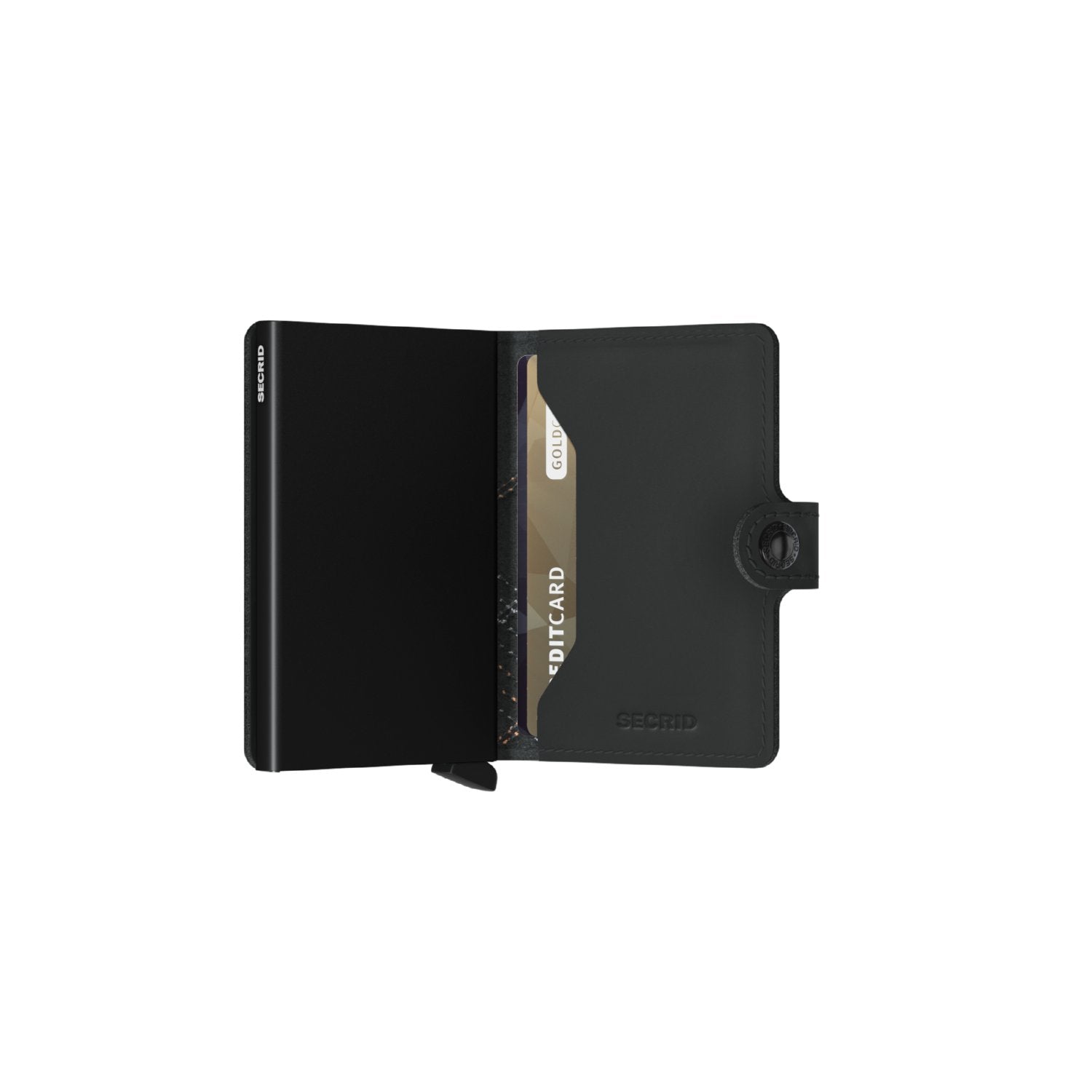 Secrid Miniwallet - Stitch Linea Orange