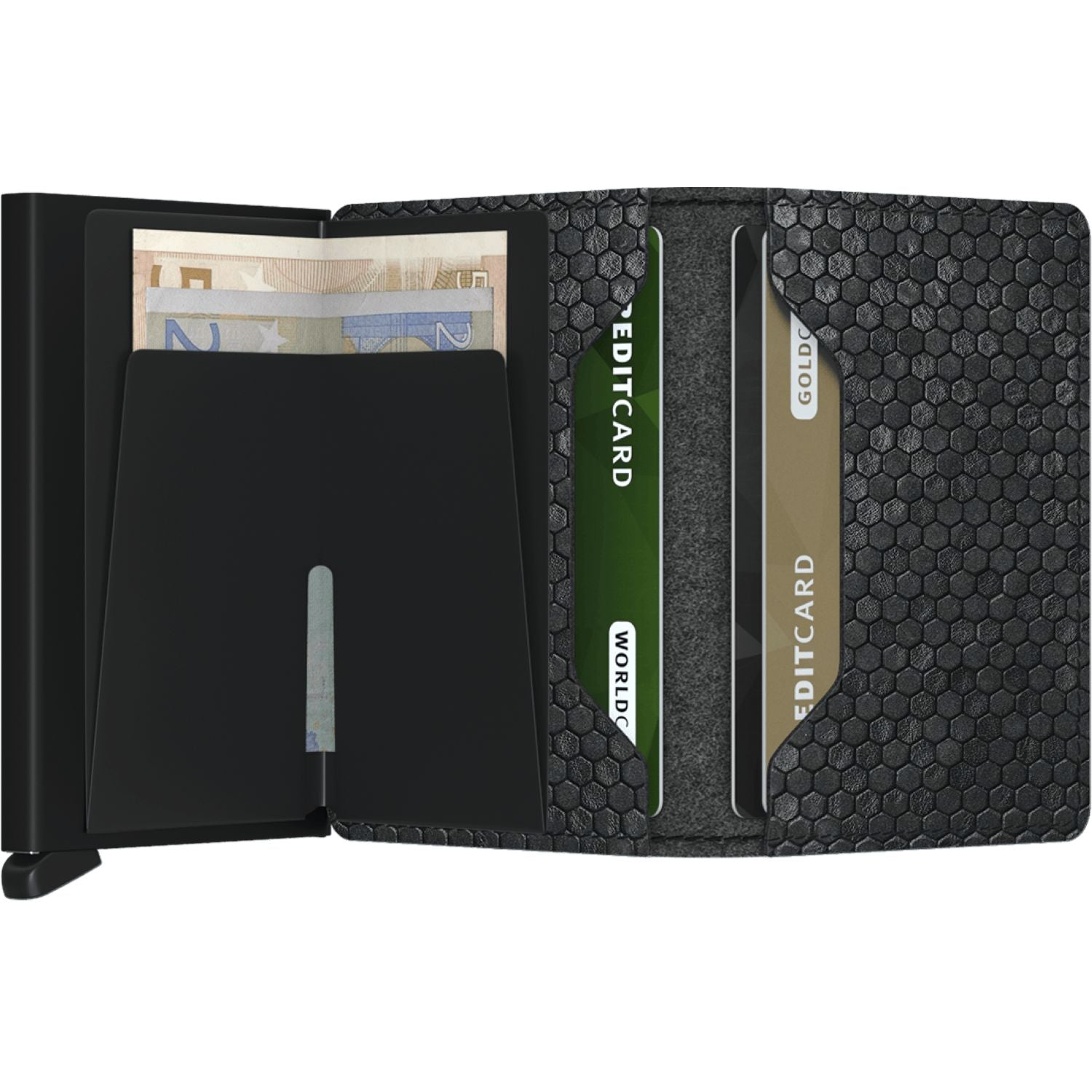 Secrid Slimwallet Hexagon Black