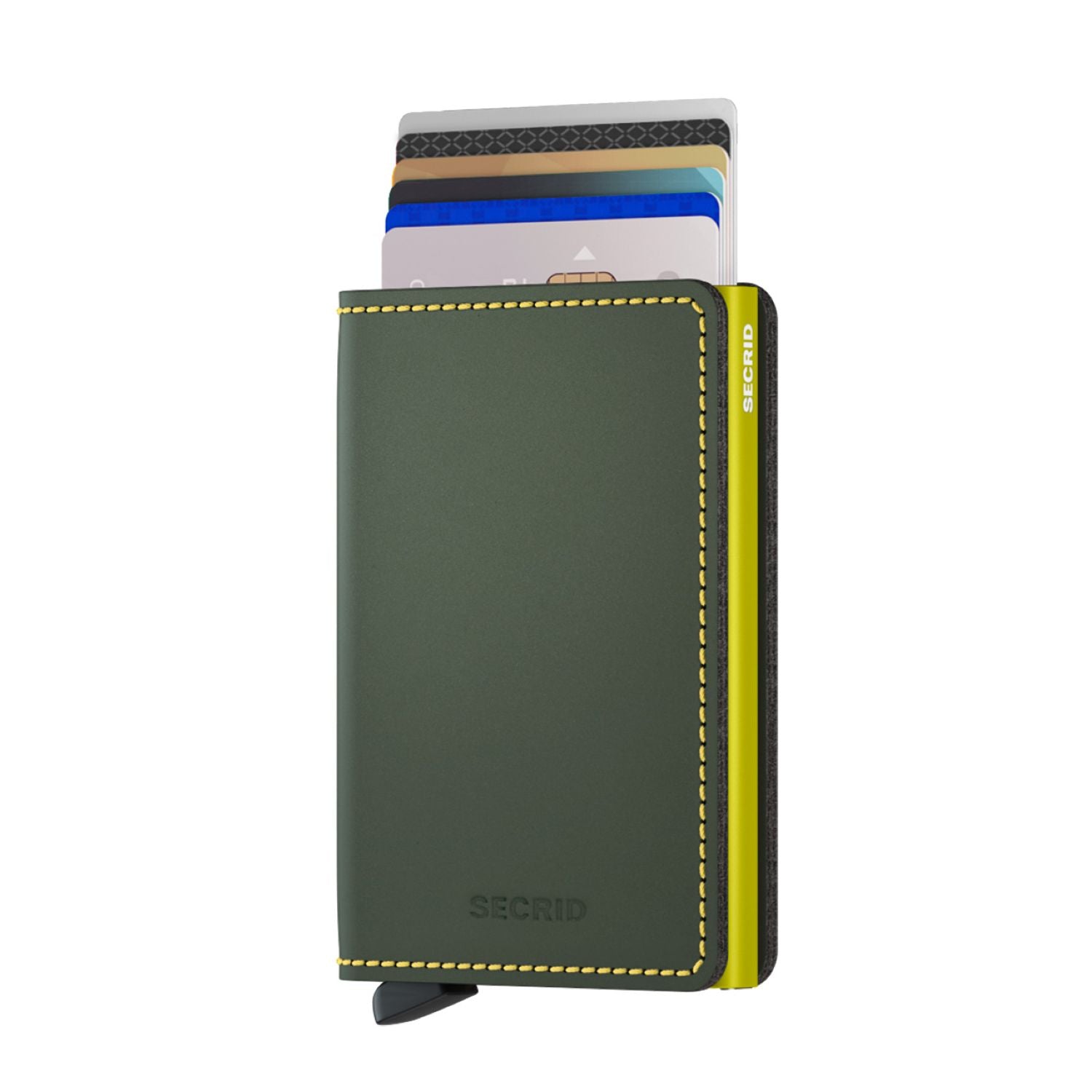 Secrid Slimwallet - Matte Green & Lime