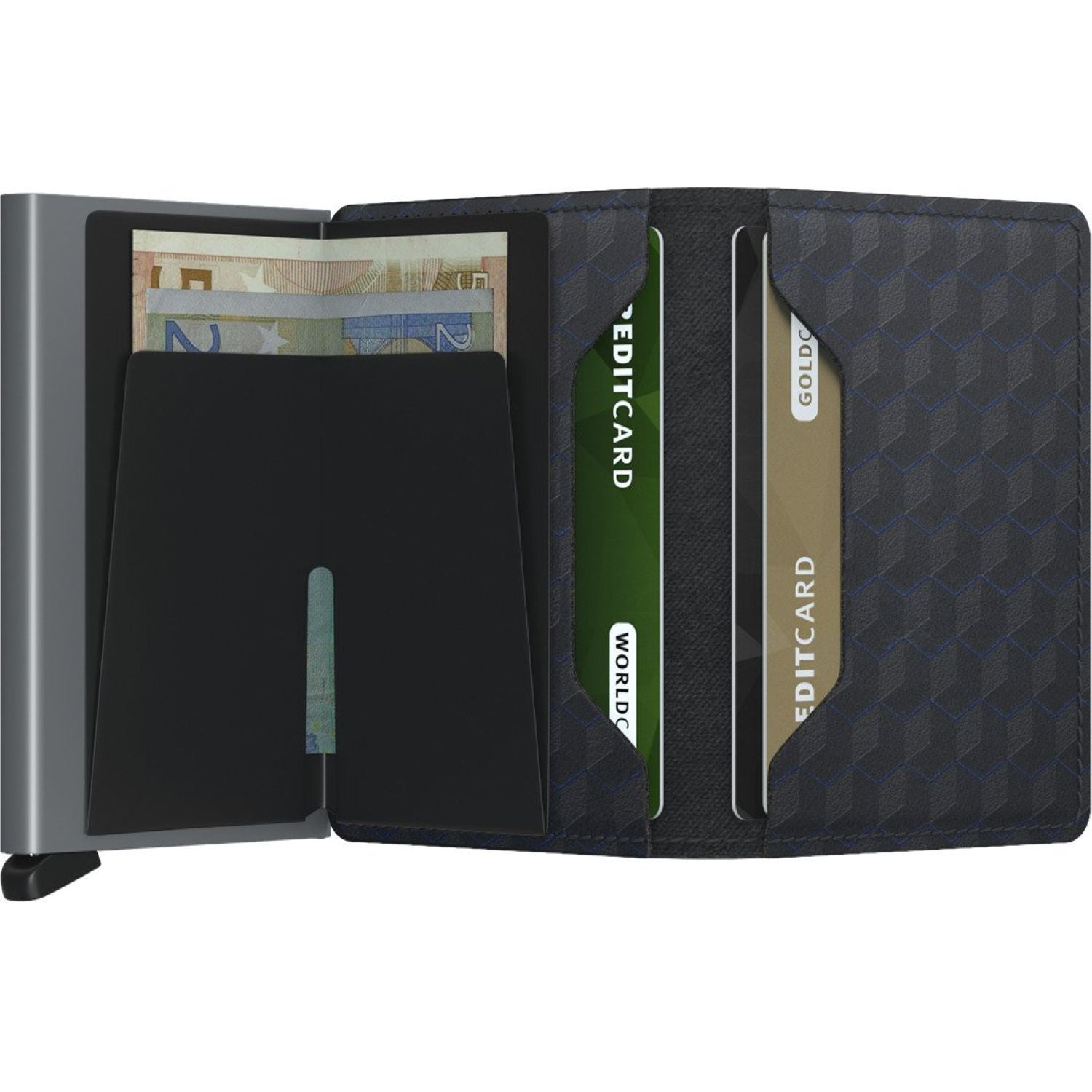 Secrid Slimwallet - Optical Black-Titanium