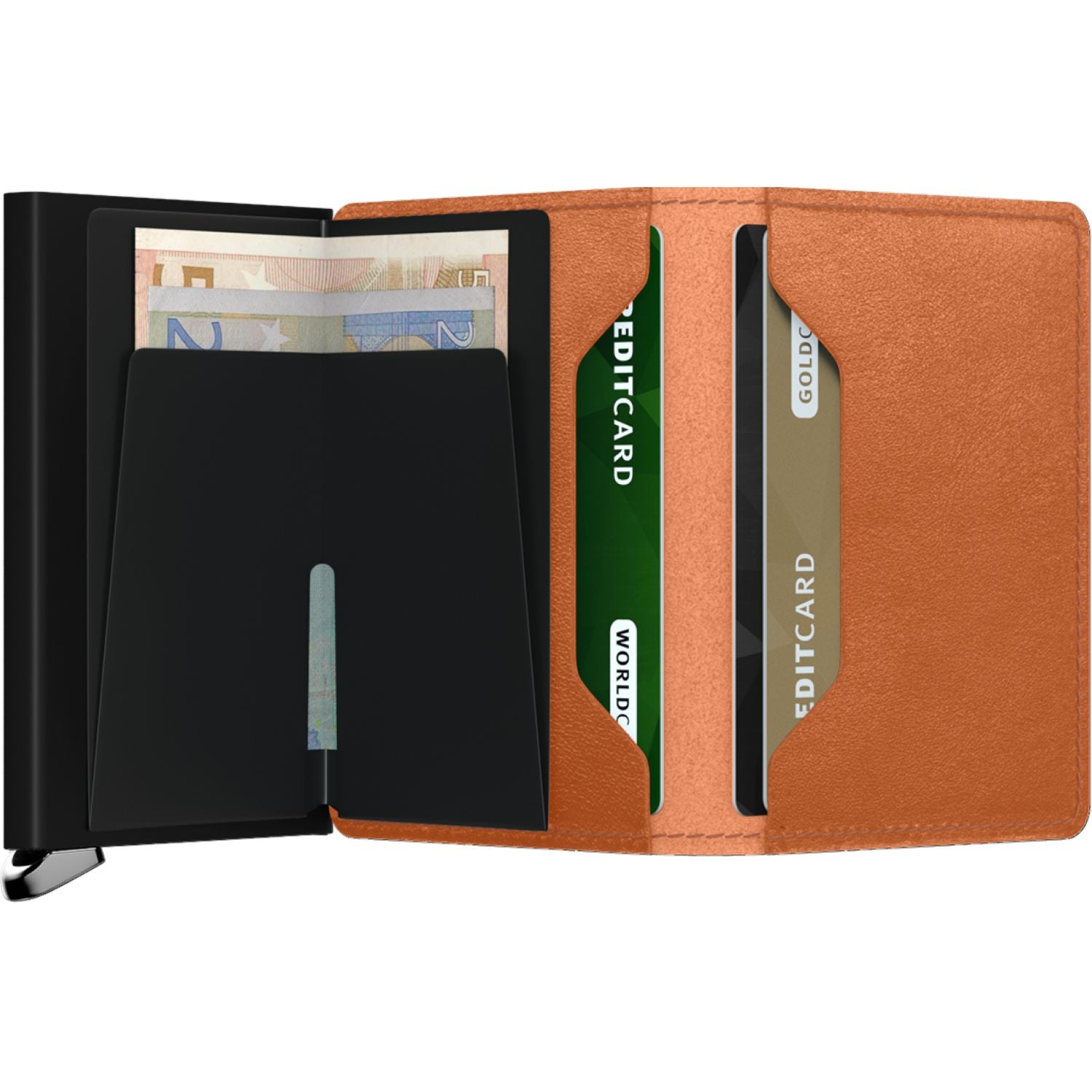 Secrid Slimwallet - Premium Basco Cognac