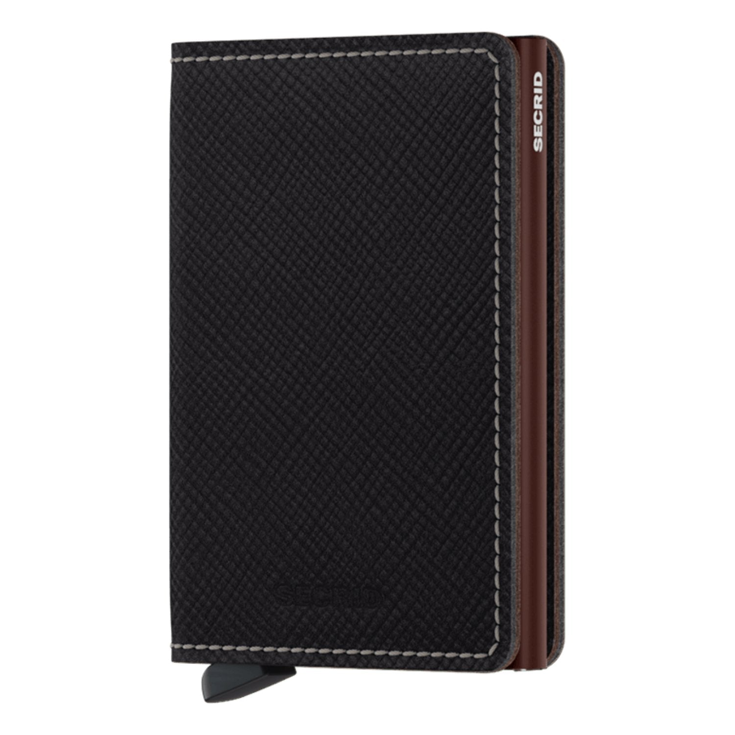 Secrid Slimwallet Saffiano - Brown