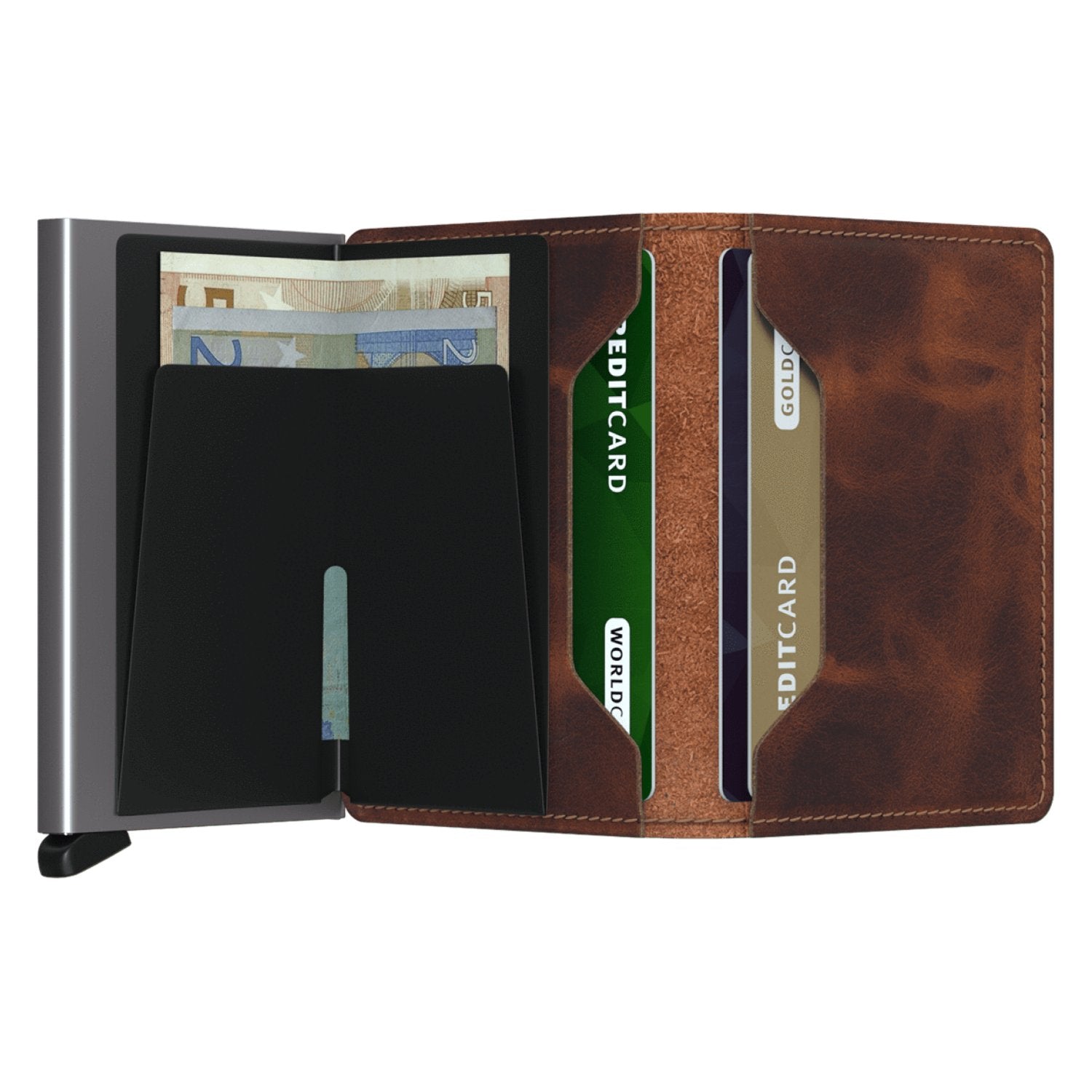 Secrid Slimwallet - Vintage Brown