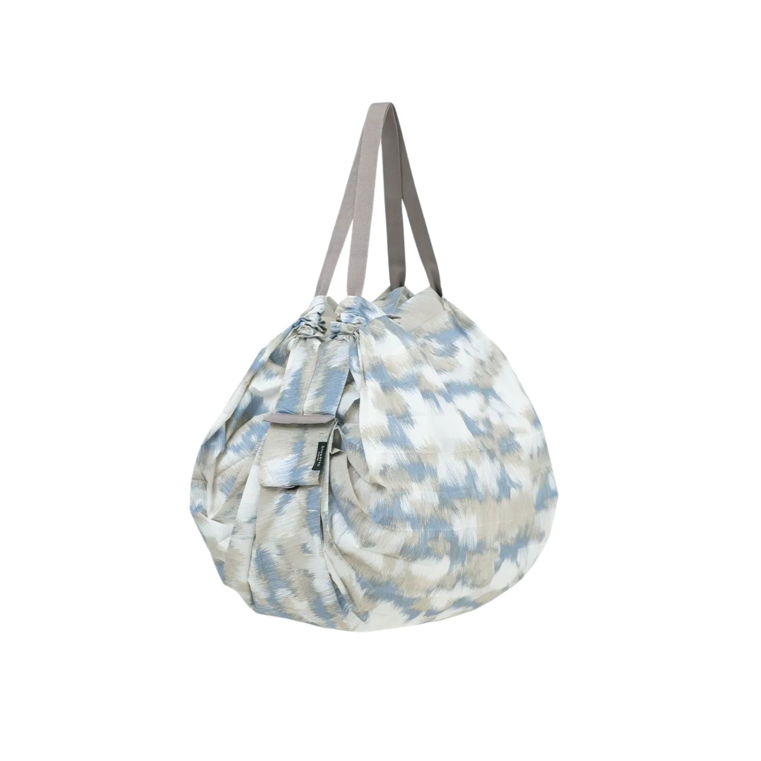 Shupatto Foldable Tote (L) - Ukigumo (Floating Clouds)