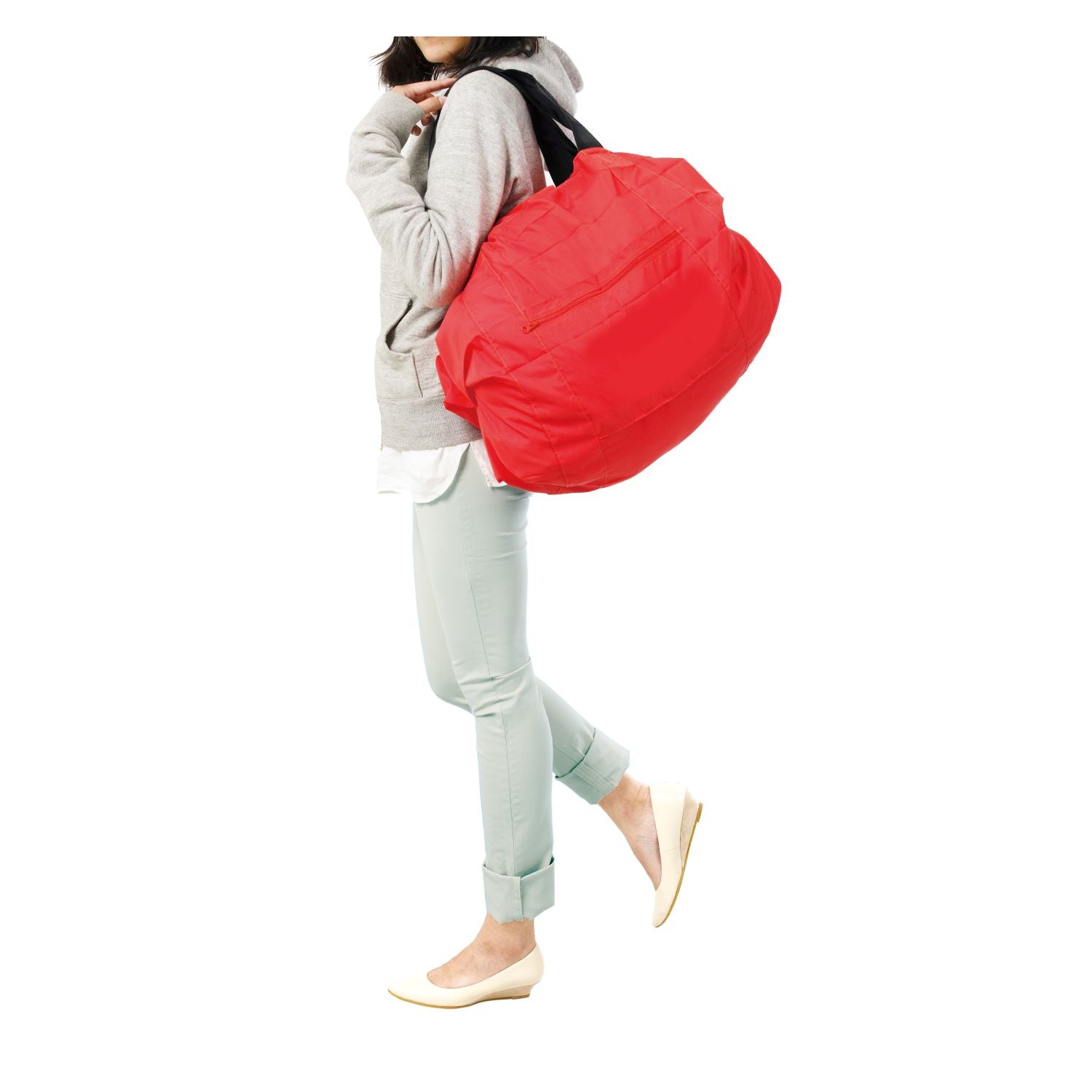 Shupatto Foldable Travel Duffel Bag - Red