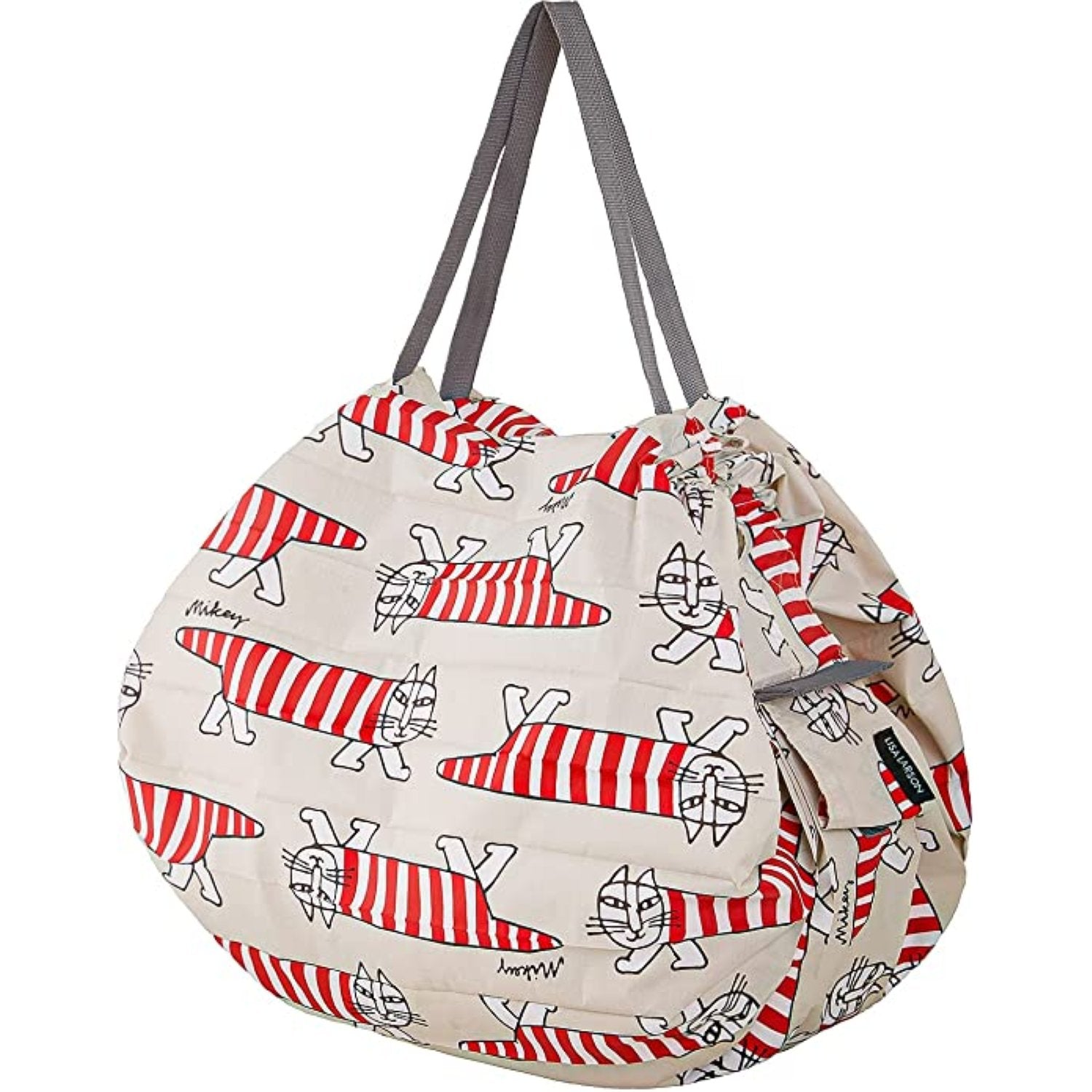 Shupatto X Lisa Larson Foldable Tote (M) - Beige