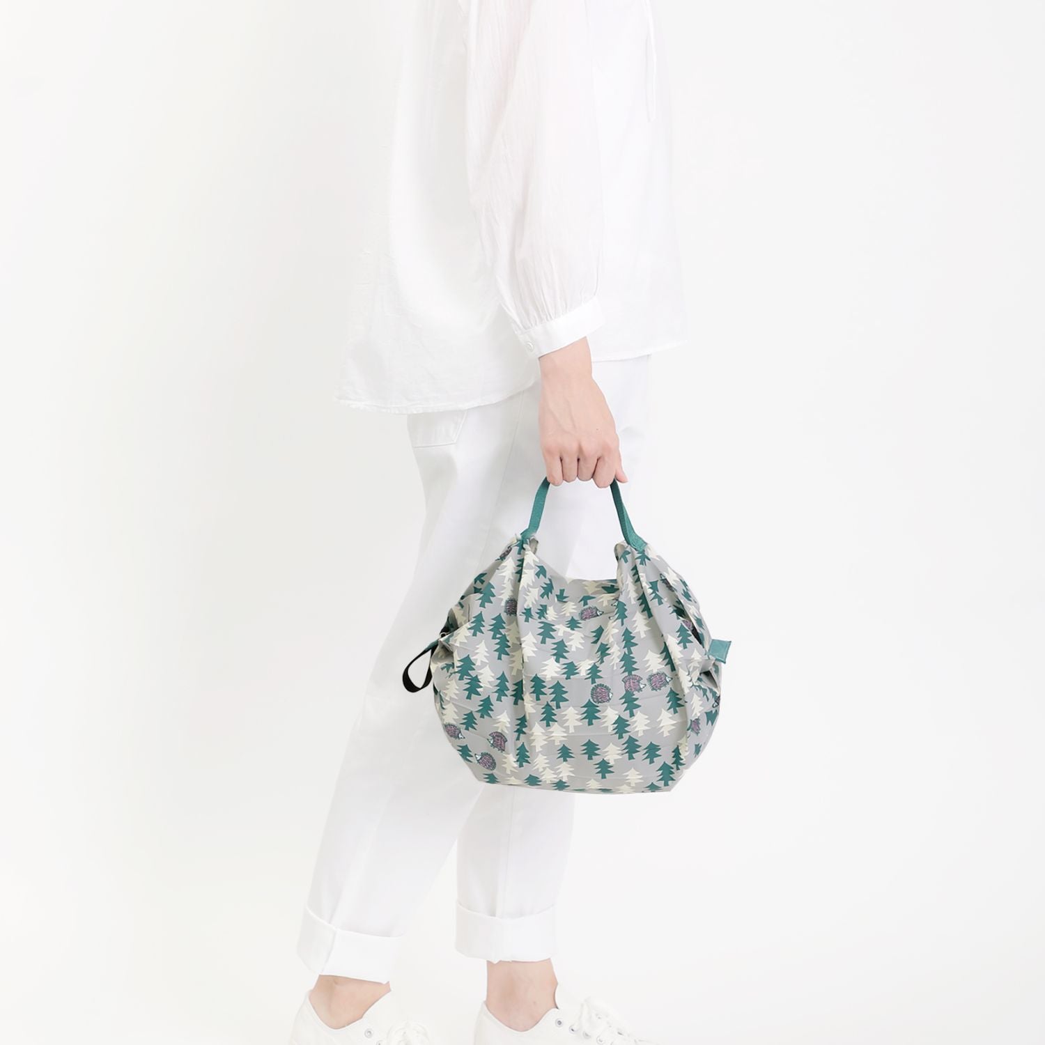 Shupatto X Lisa Larson Foldable Tote (S) - Olive