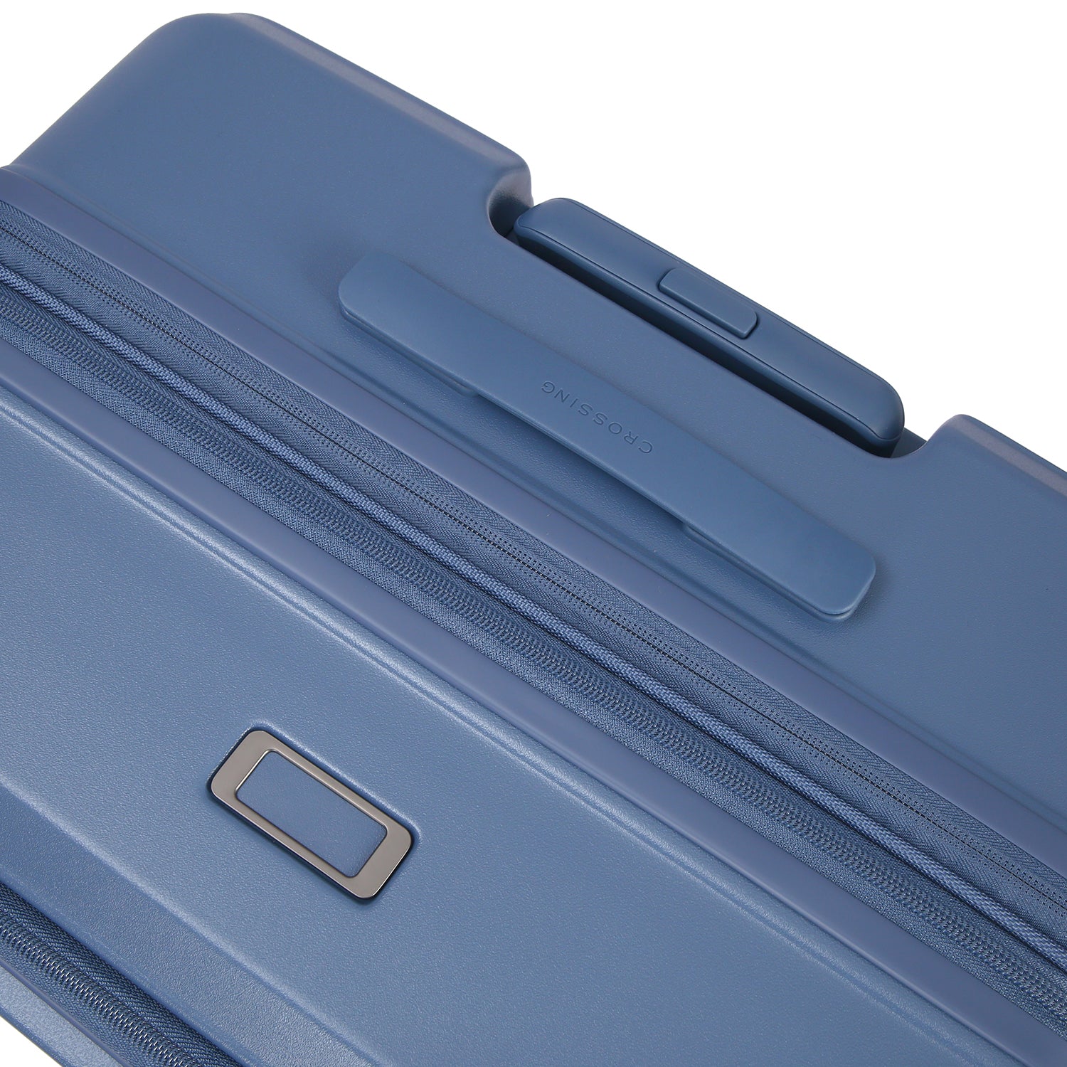 CROSSING INVI 25" Medium Expandable Luggage With Front & Middle Access V3 - Smoke Blue