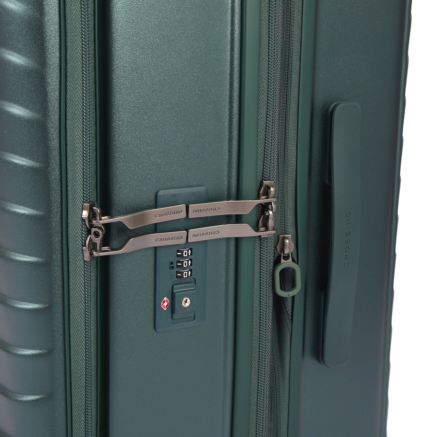 CROSSING INVI 25" Medium Expandable Luggage With Front & Middle Access V3 - Squash