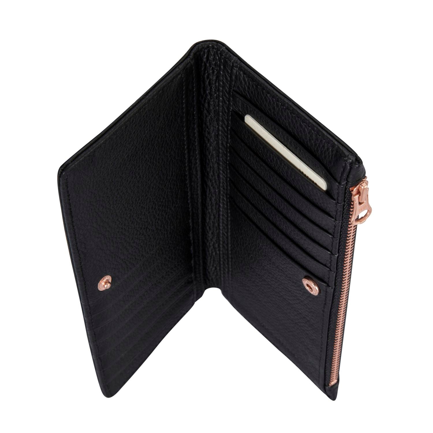 Status Anxiety In The Beginning Wallet - Black