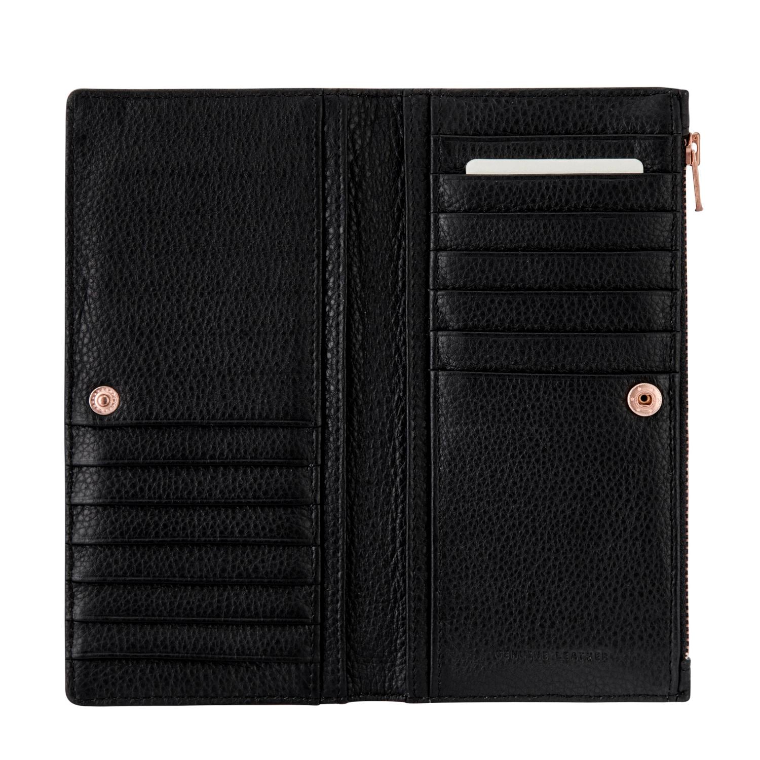 Status Anxiety In The Beginning Wallet - Black