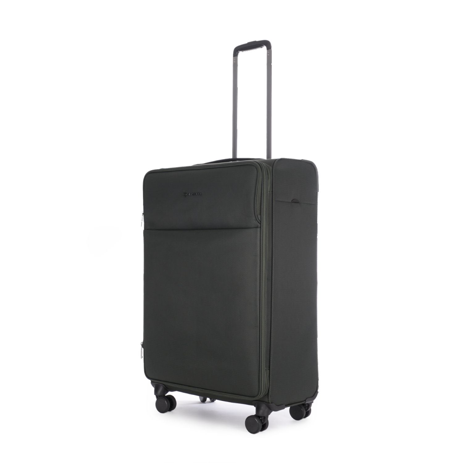 Stratic Light + Suitcase L With Front Access Opening - Dark Green