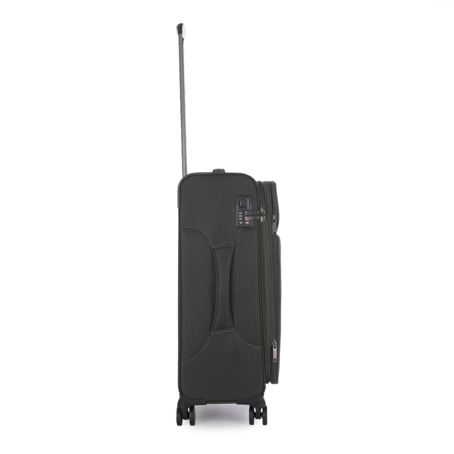 Stratic Light + Suitcase M With Front Access Opening - Dark Green