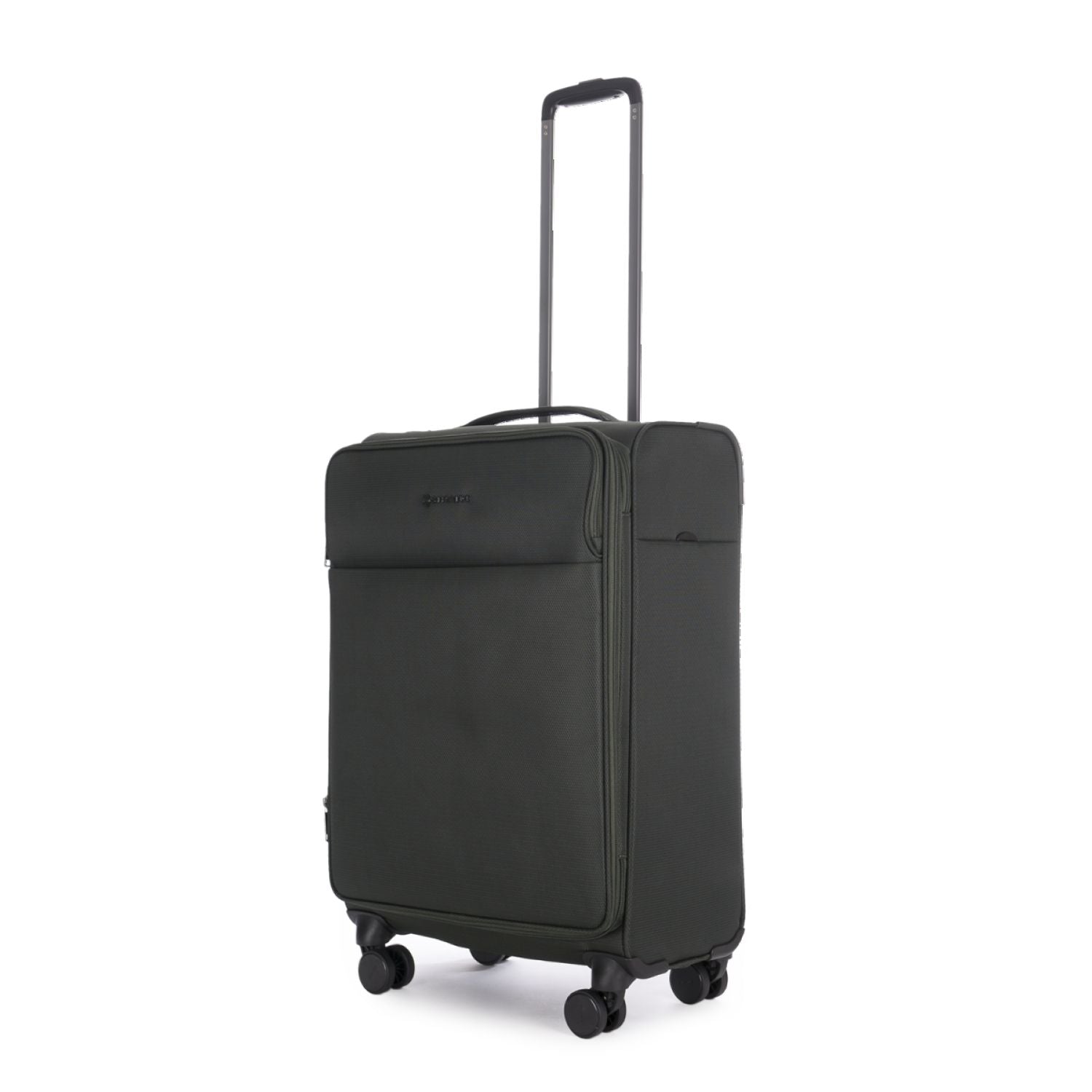 Stratic Light + Suitcase M With Front Access Opening - Dark Green