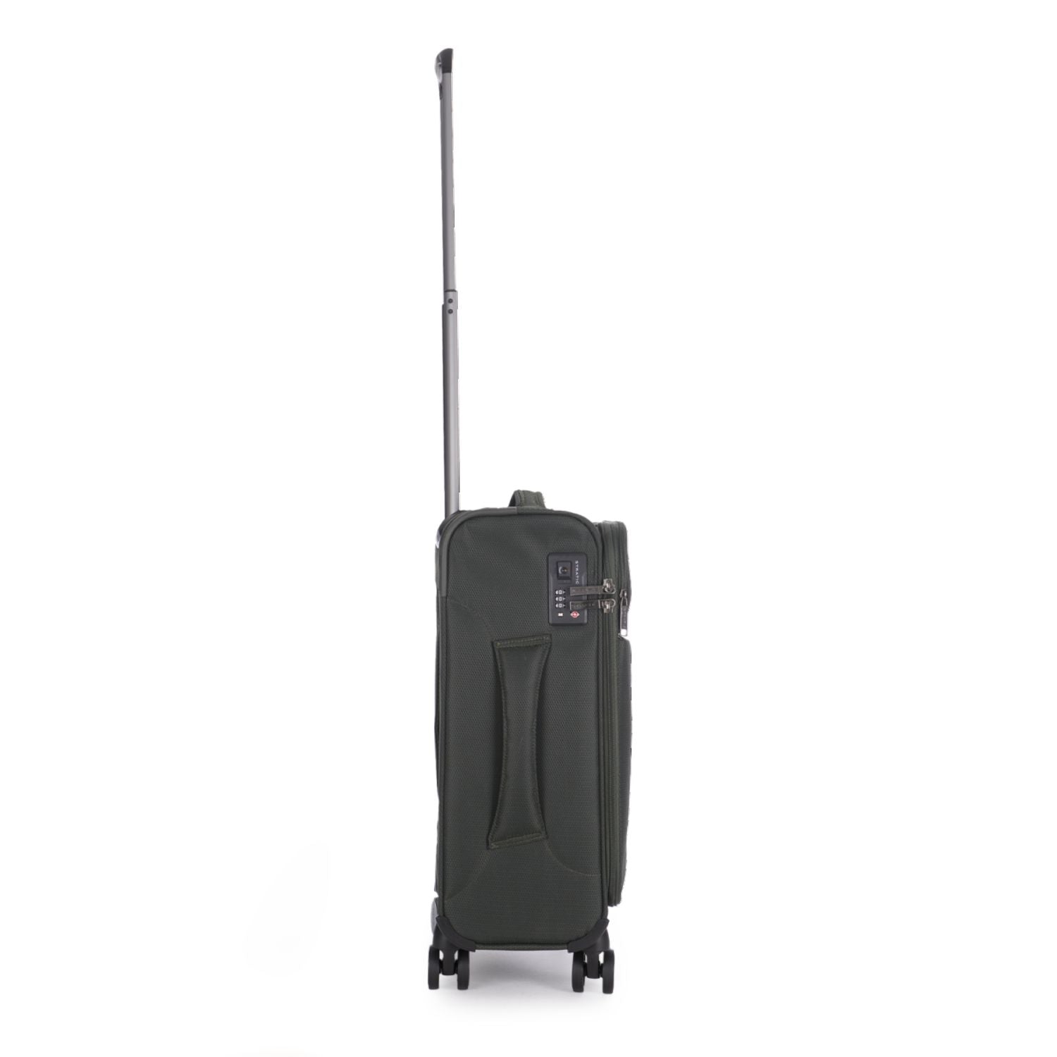 Stratic Light + Suitcase S With Front Access Opening - Dark Green
