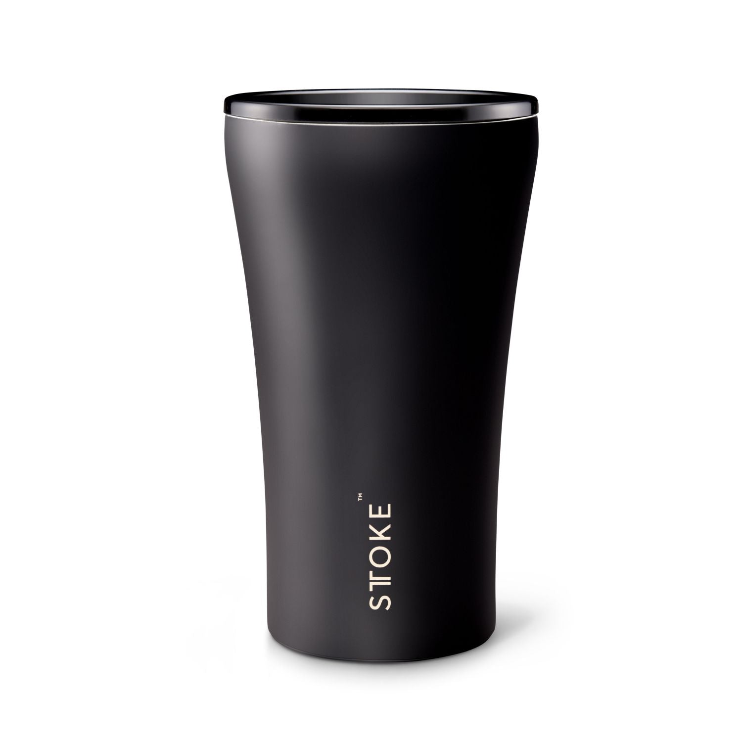 STTOKE Leakproof Classic Ceramic Insulated Cup 12oz - Luxe Black
