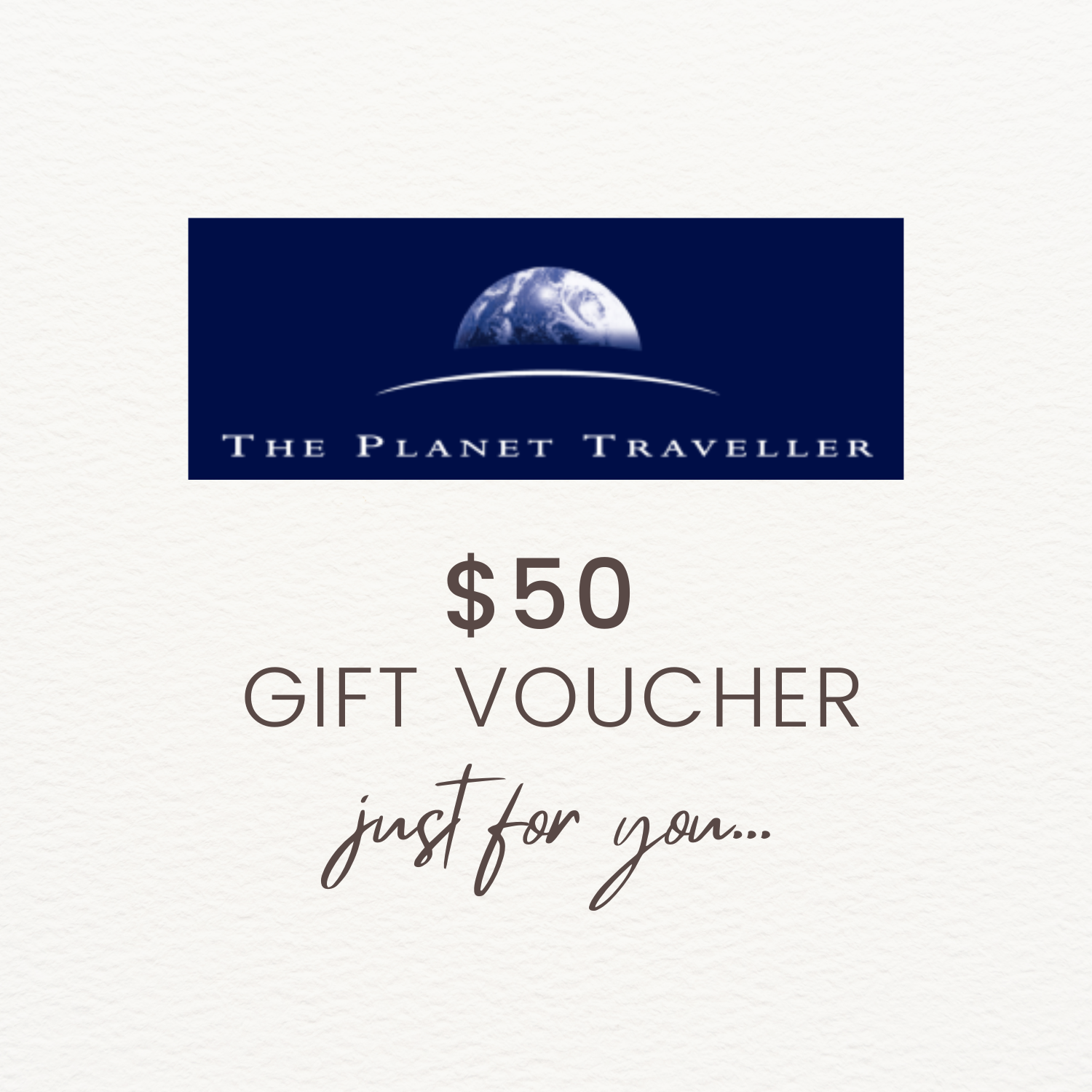 The Planet Traveller SG Gift Voucher - S$50