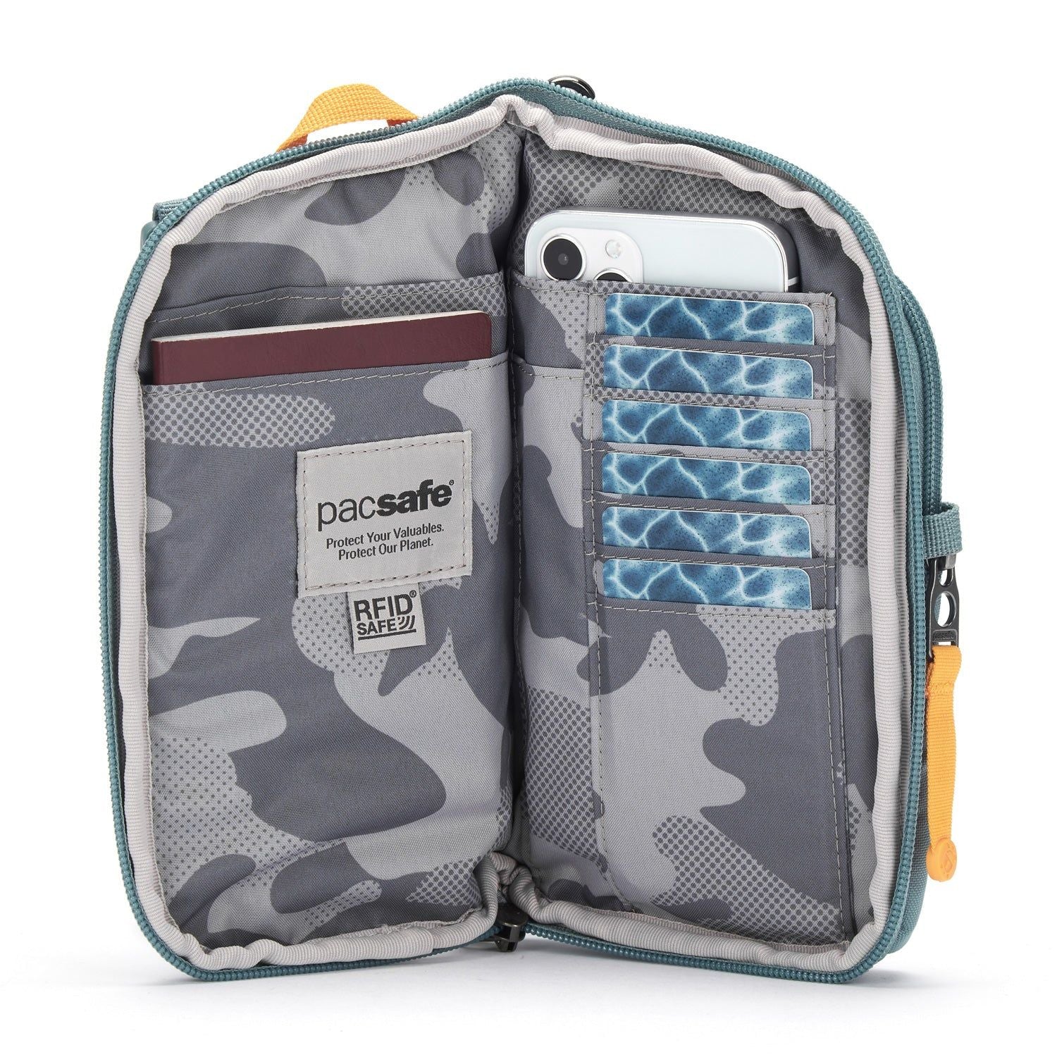 Pacsafe Go Tech Crossbody Bag (Fresh Mint)