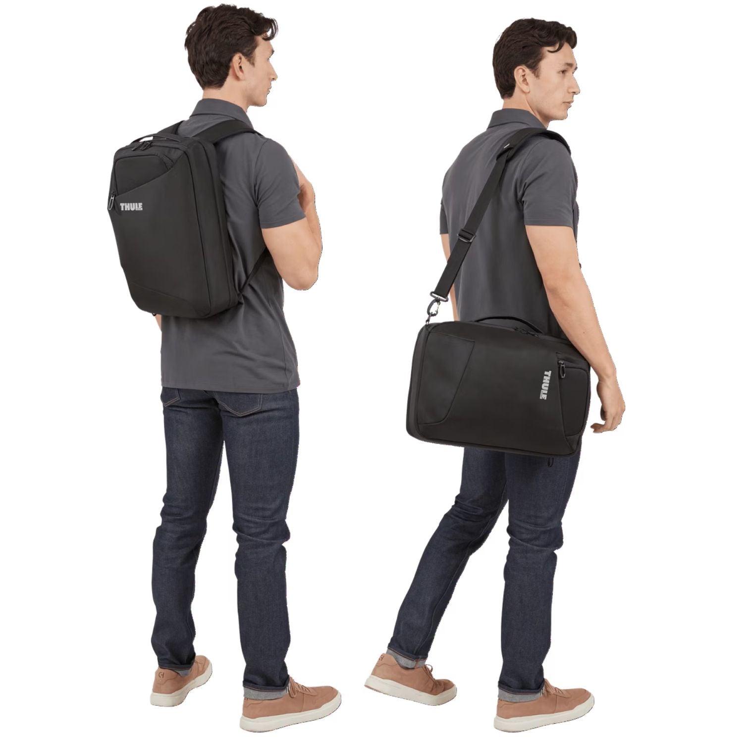 Thule Accent Recycled Convertible Backpack  17L - Black