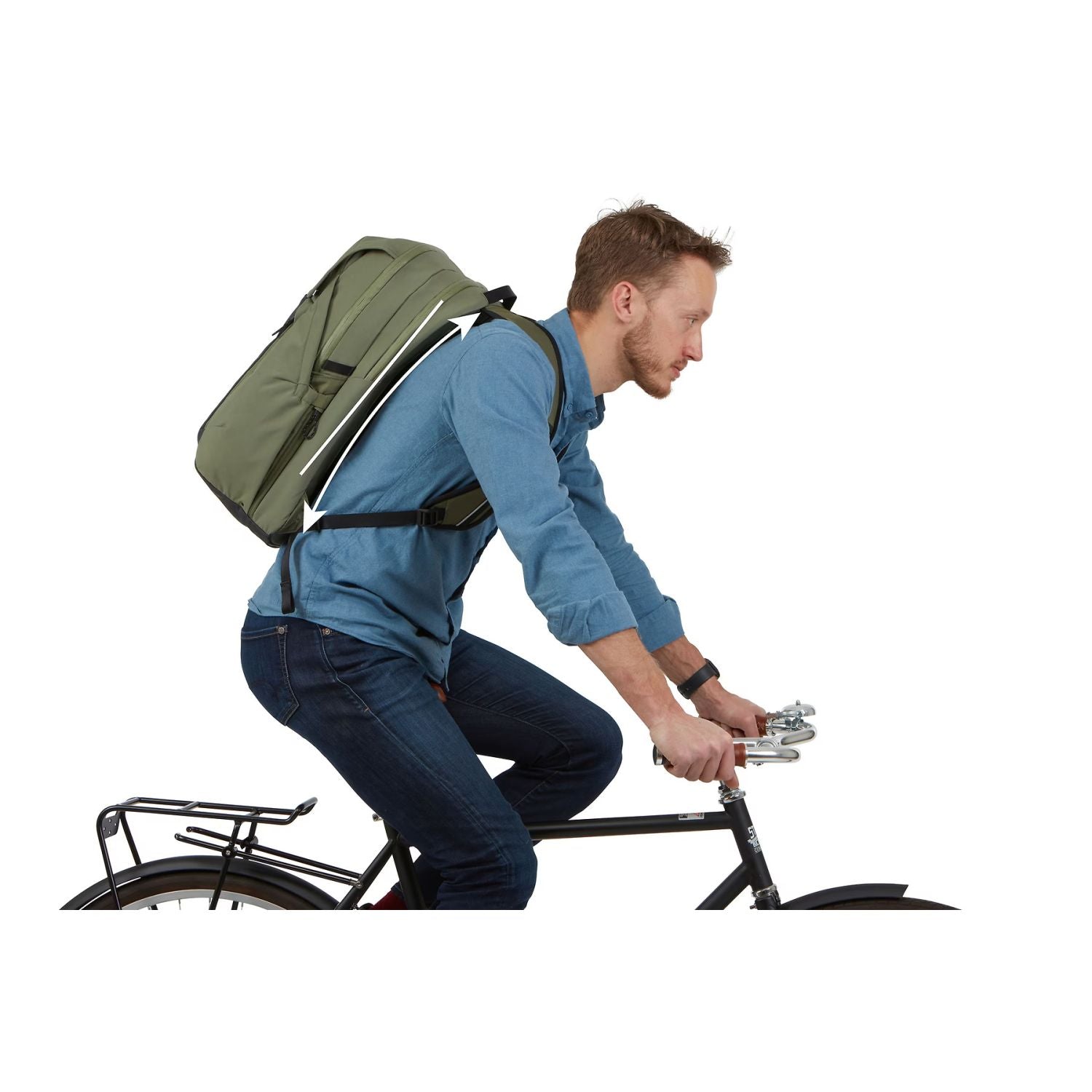 Thule Paramount Commuter Backpack 27L (Olivine Green)