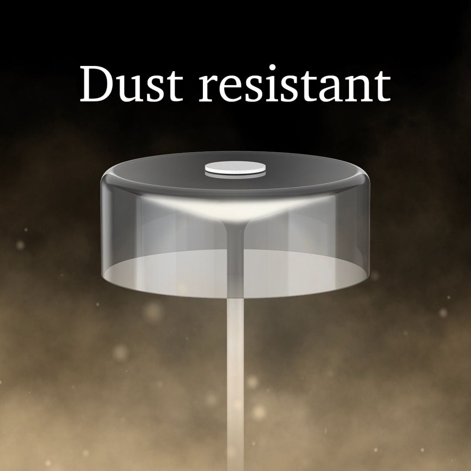 Ubiqua Crystal With 171 Lumens - 2.2W 5V Power (Matt Bronze)