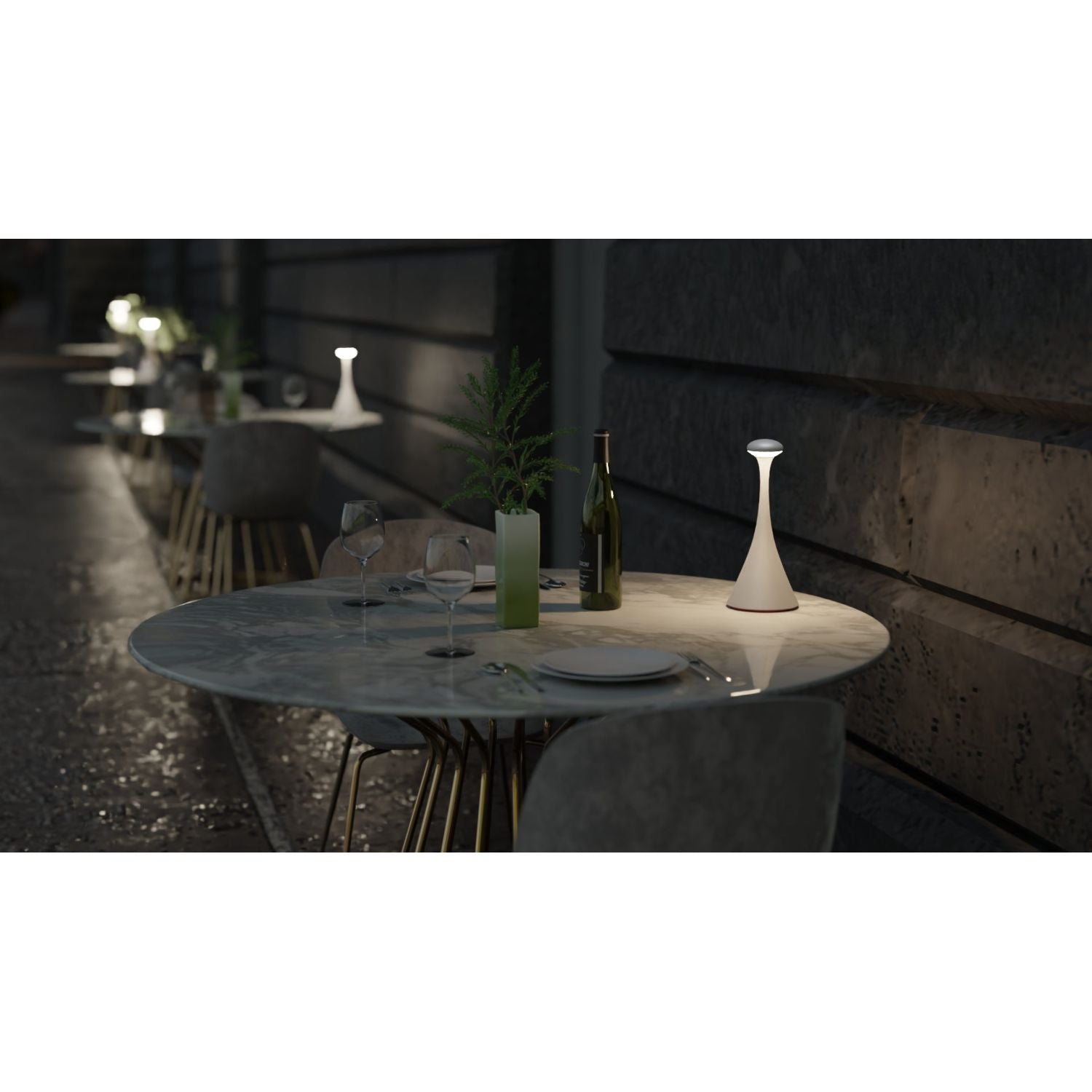 Ubiqua Pinup Mini With 182 Lumens - 2.2W 3.7V Power (Black)