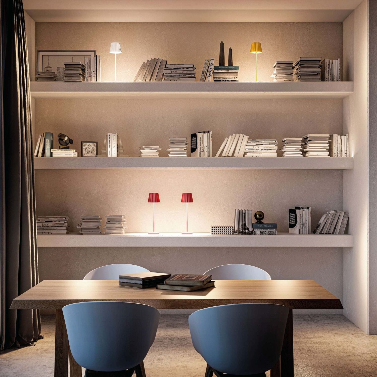 Ubiqua Plisse With 188 Lumens - 2.2W 5V Power (Blue)