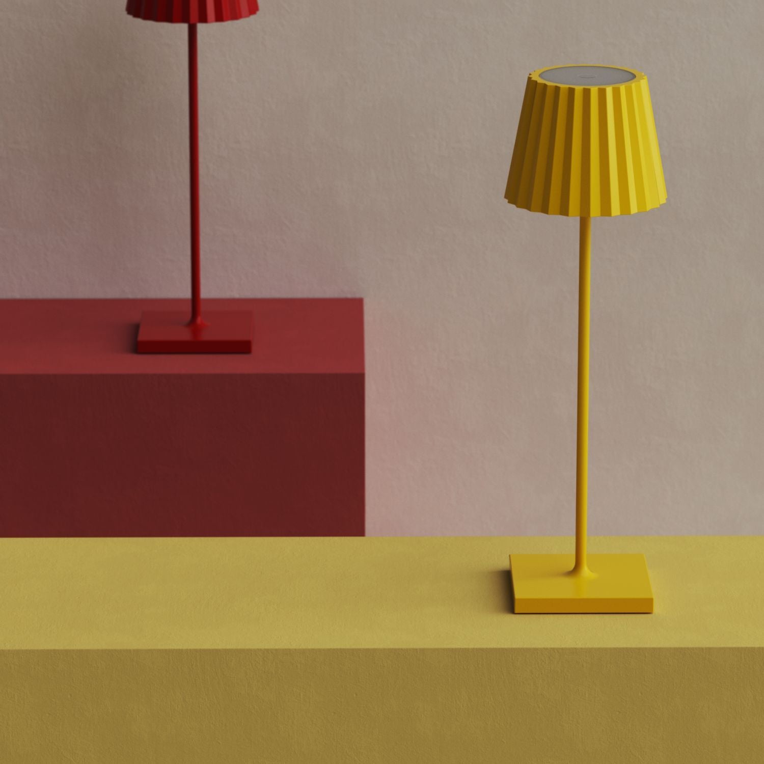 Ubiqua Plisse With 188 Lumens - 2.2W 5V Power (Pink)