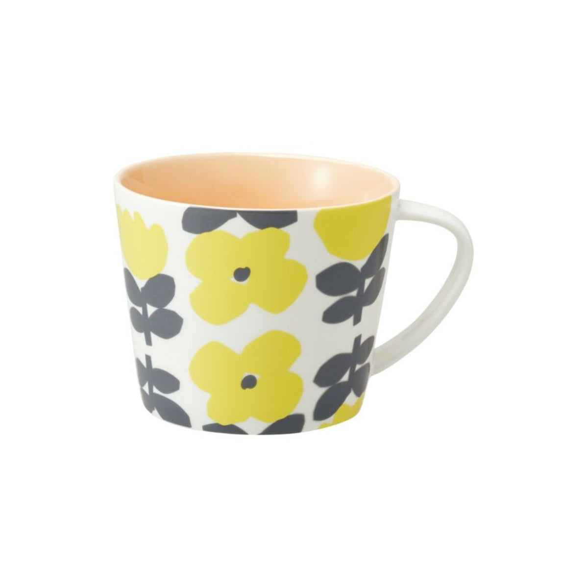 WPC Ceramic Mug 400ml (Flower Parade Yellow) – The Planet Traveller