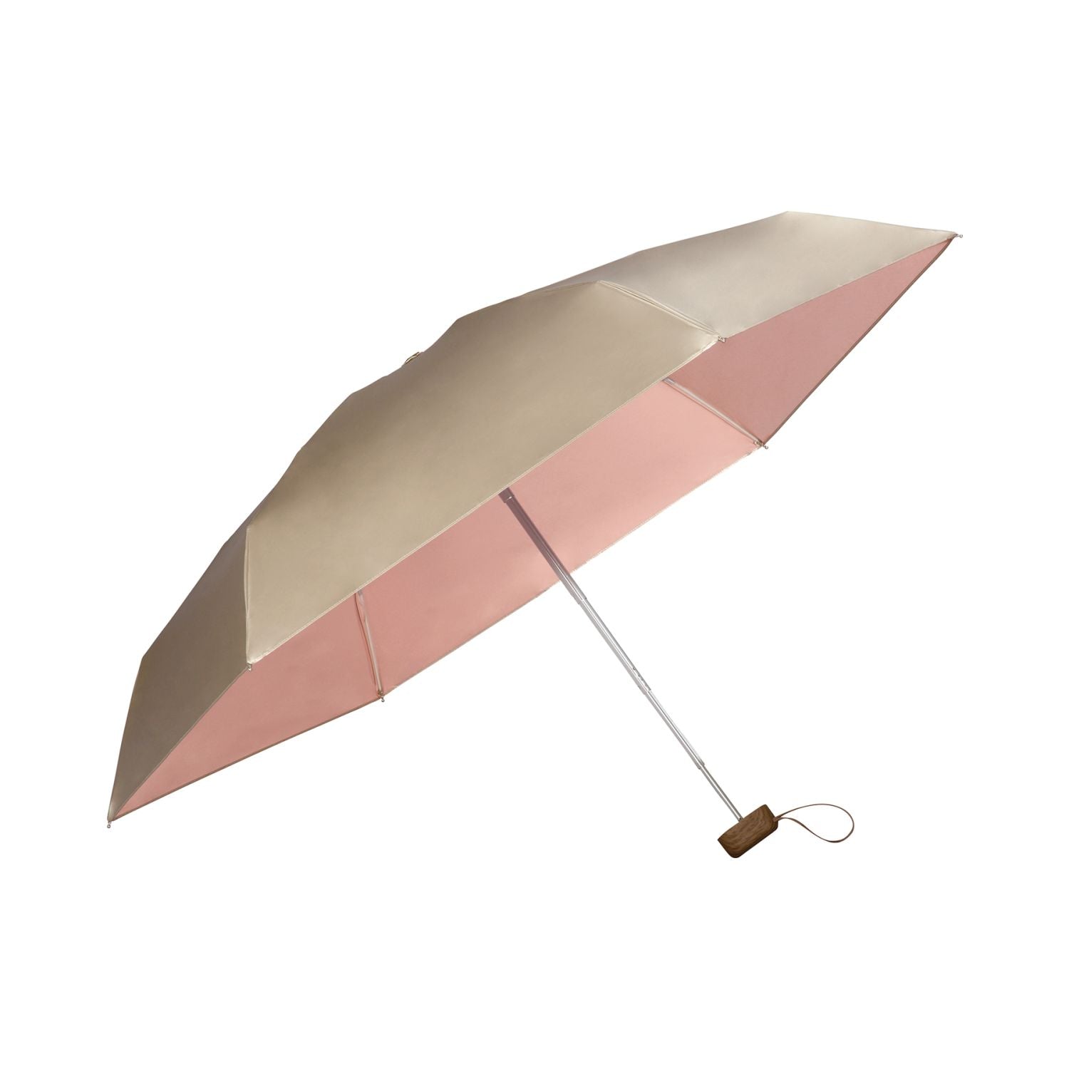 WPC Color Inside UV Protection UPF 50+ Umbrella 50cm (Gold)