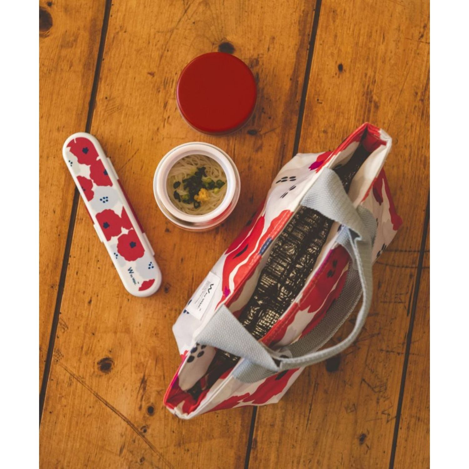 WPC Cutlery Set (Peony Red)