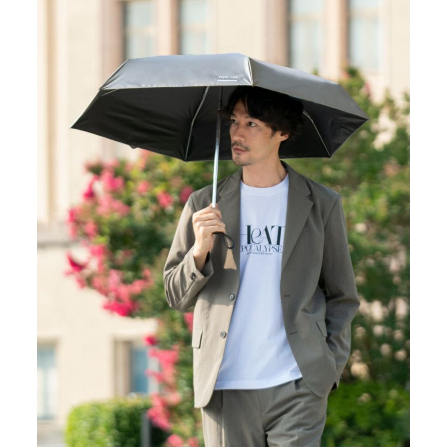 WPC IZA Compact UV Protection UPF 50+ Umbrella 53cm - (Navy)
