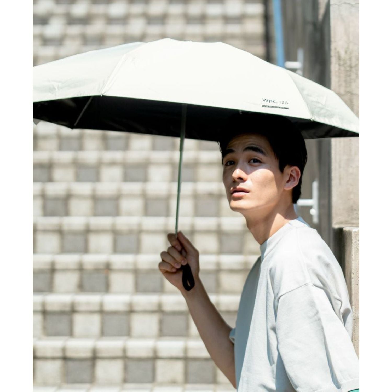 WPC IZA Compact UV Protection UPF 50+ Umbrella 53cm - (Navy)