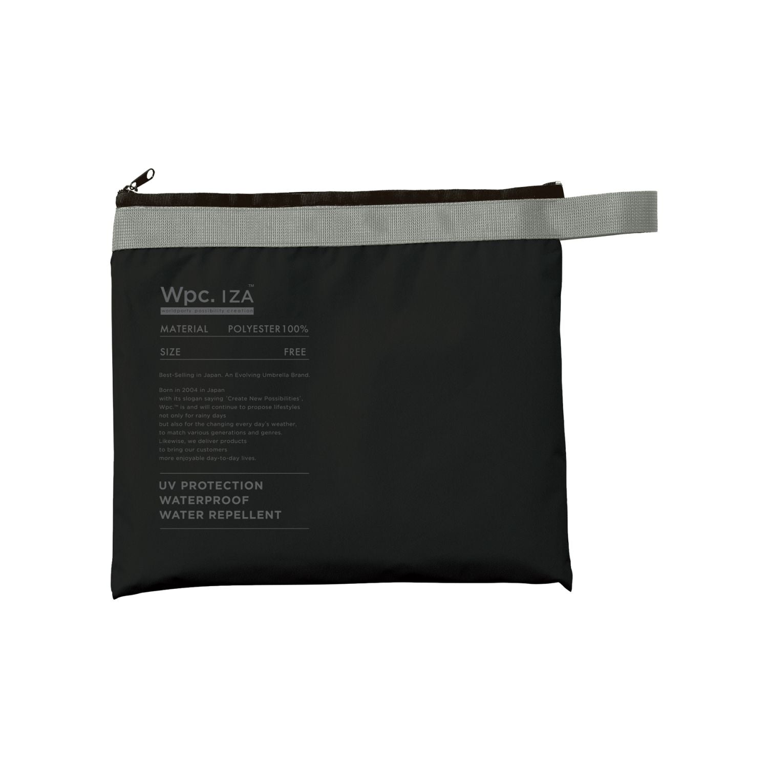 WPC IZA Rain Breaker Poncho Water Repellent One Size (Black)