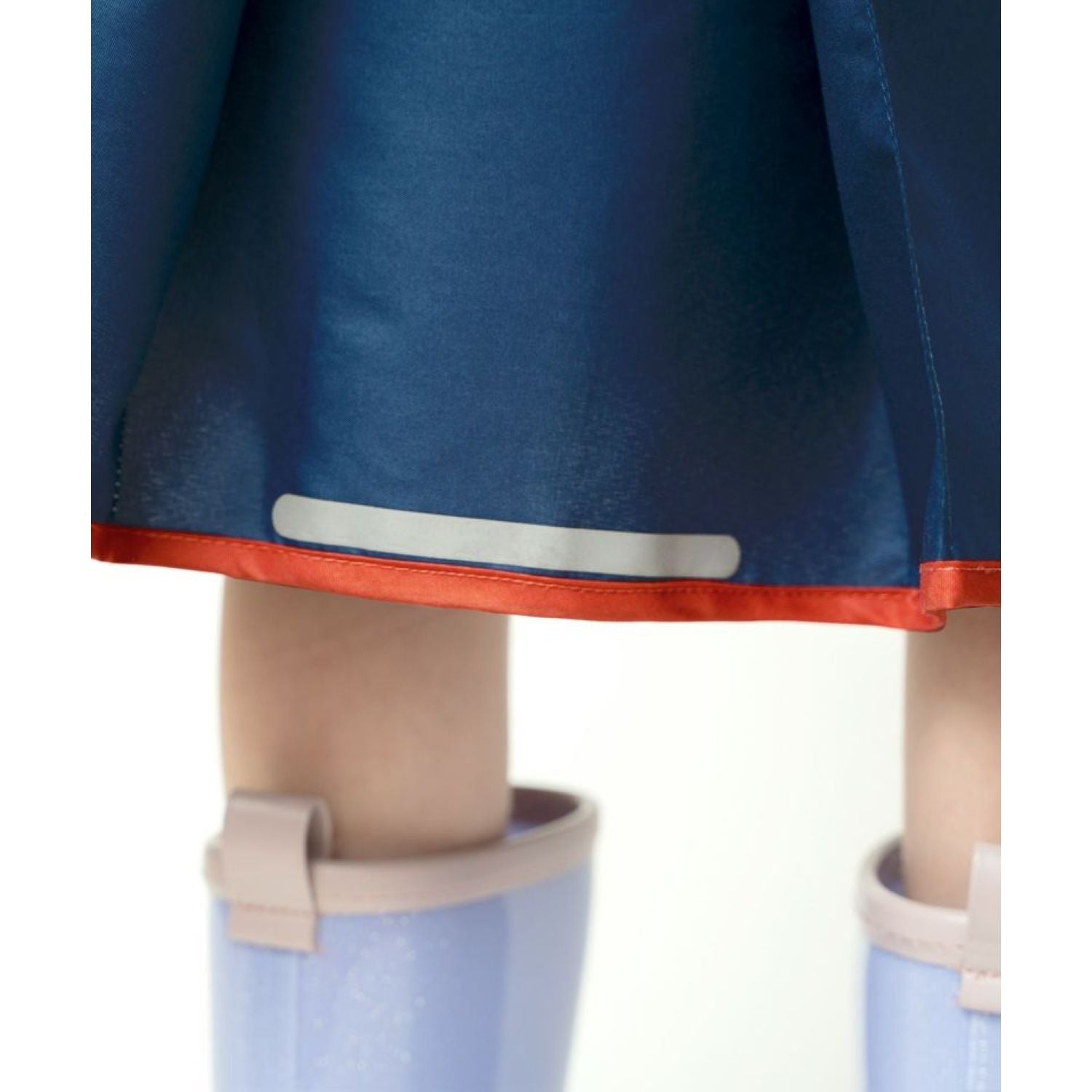 WPC Kids Rain Coat Large (120cm-140cm) (Navy)