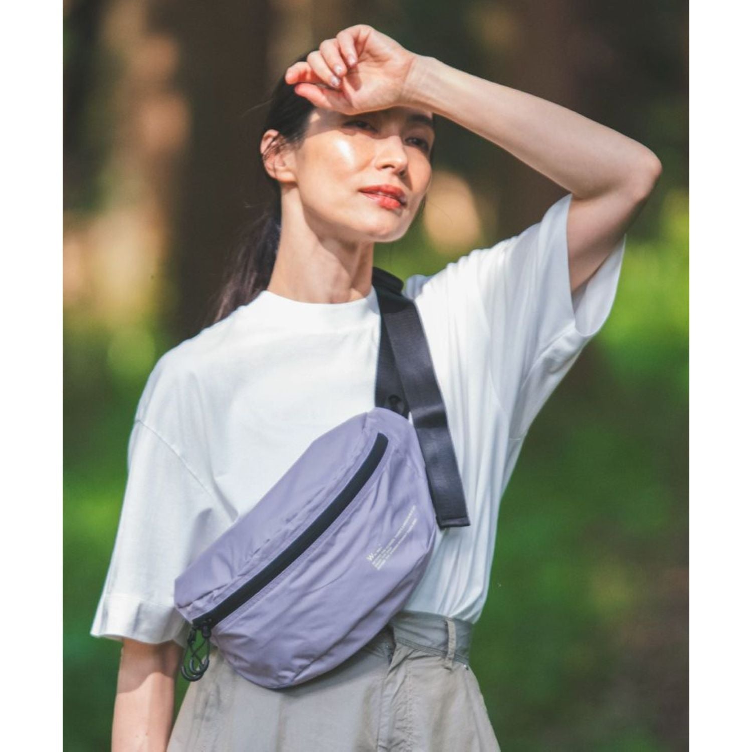 WPC Rain Body Bag Water Repellent (Purple)