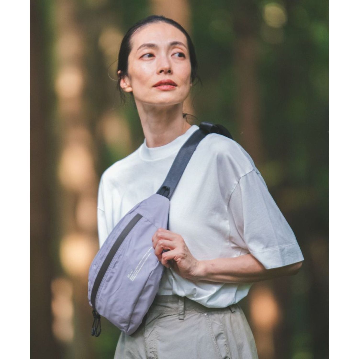 WPC Rain Body Bag Water Repellent (Purple)