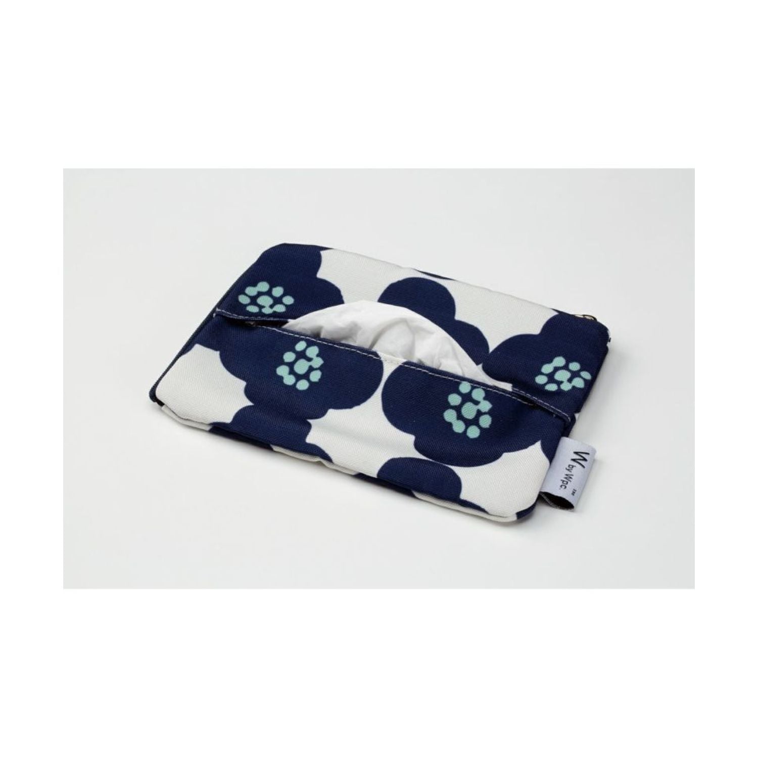 WPC Small Tissue Pouch (Camellia Navy)