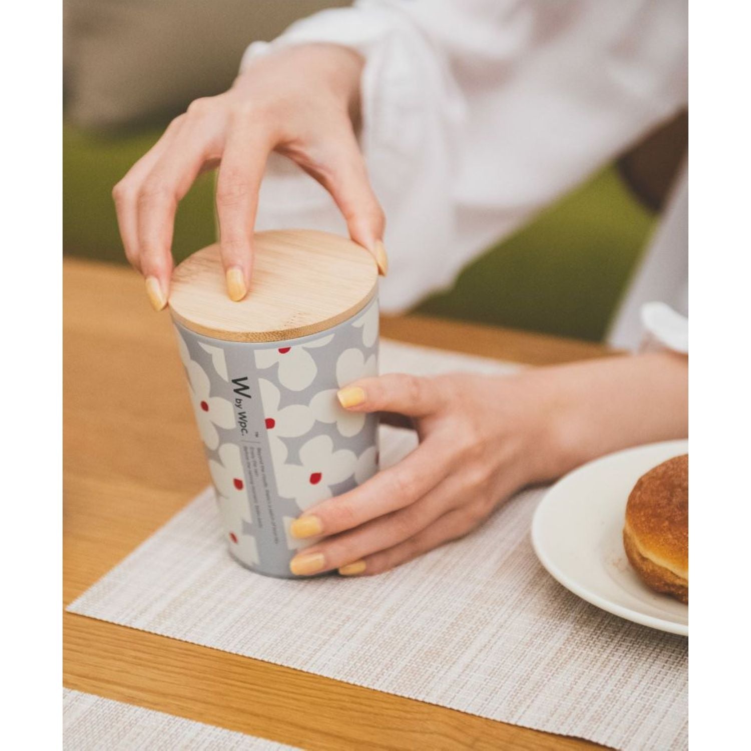 WPC Stainless Steel 2 Way Tumbler 430ml (Kukka Off)