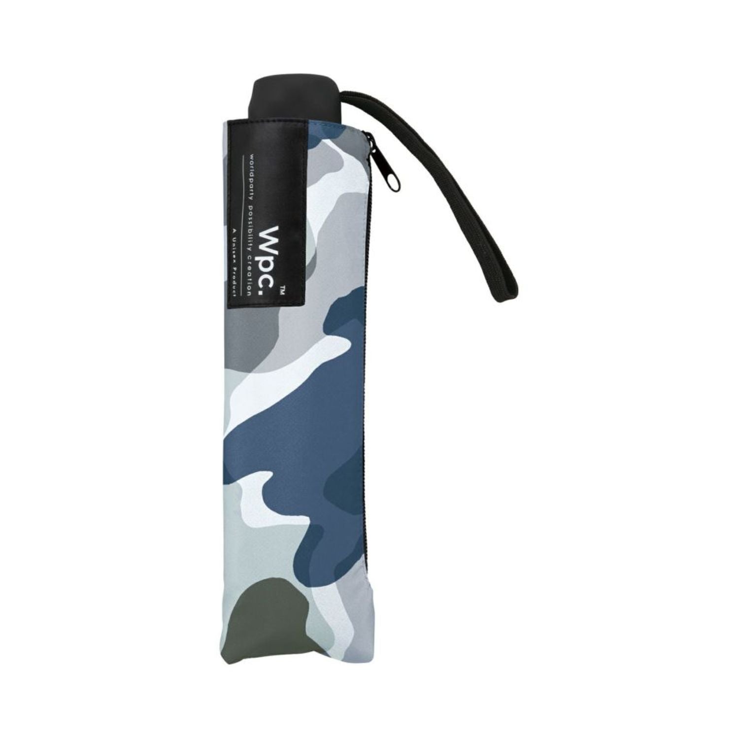 WPC UX Basic Folding UV Protection Umbrella 58cm (Grayish Camouflage)