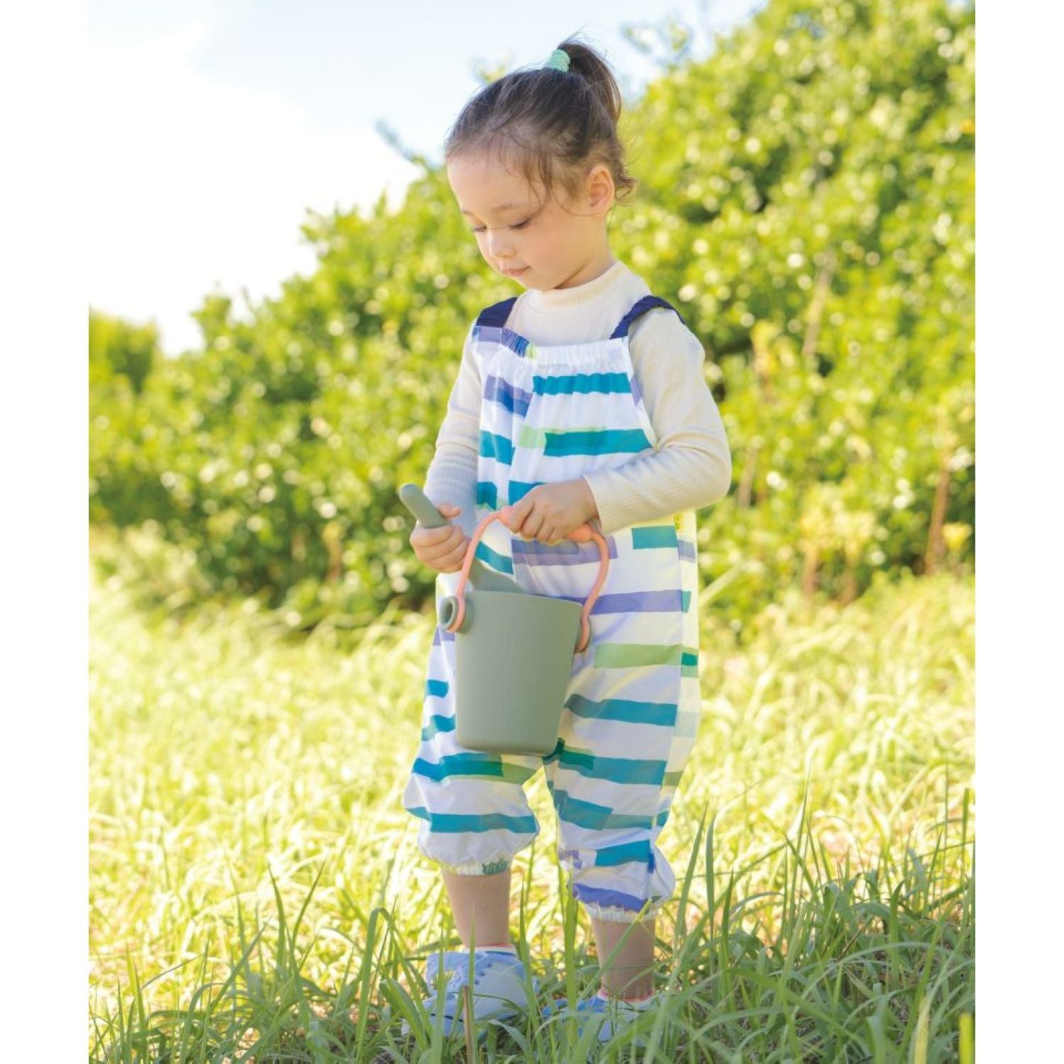 WPC Waterproof Kids Play Wear (80cm-100cm) (Colorful Border)