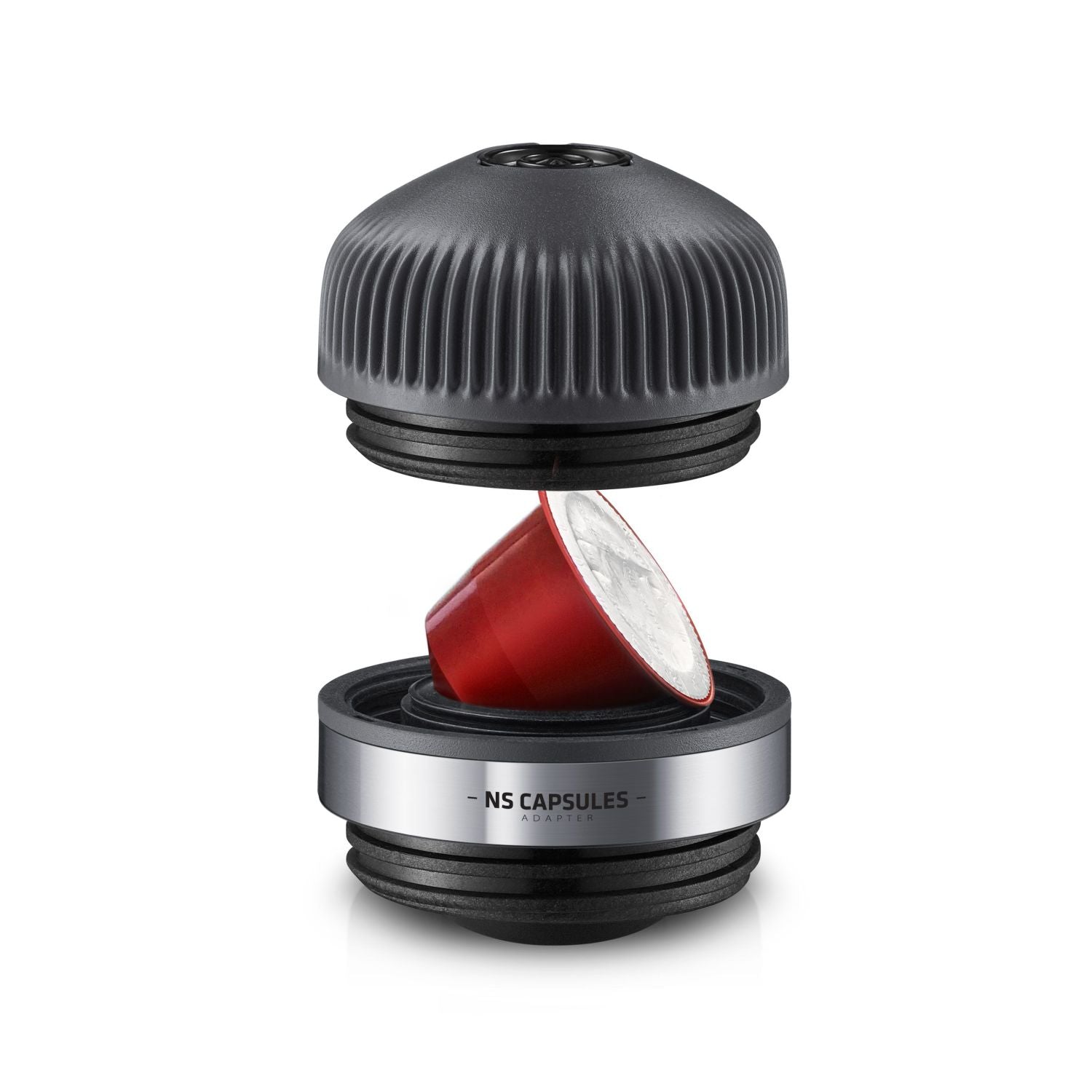 Wacaco Nanopresso + NS Adapter Espresso Coffee Maker - Grey