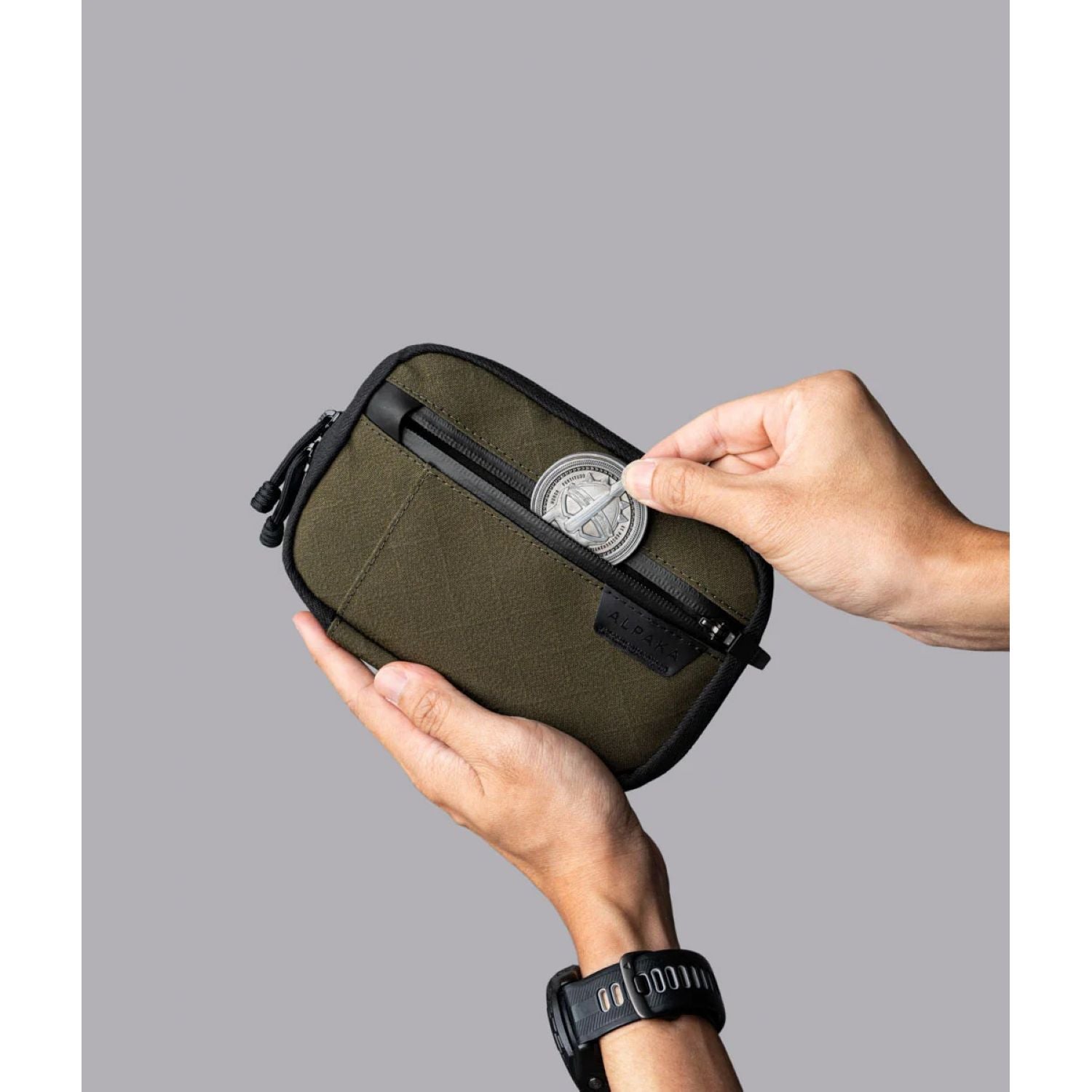 ALPAKA Admin Pouch Pro Axogrid 300D (Army Green)