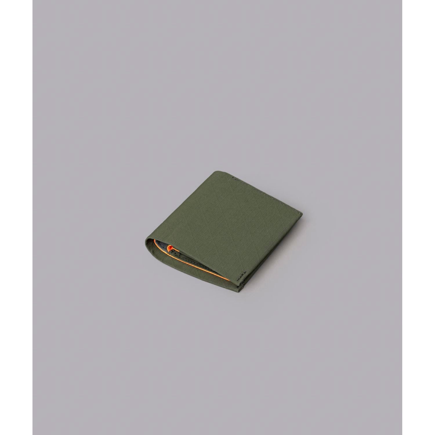 ALPAKA ARK Bifold Coin Wallet Axogrid 210D (Green)