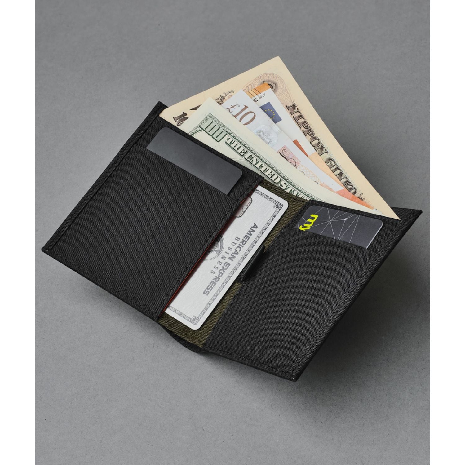 ALPAKA Bifold Cash Wallet Axoflux 300D (Army Green)
