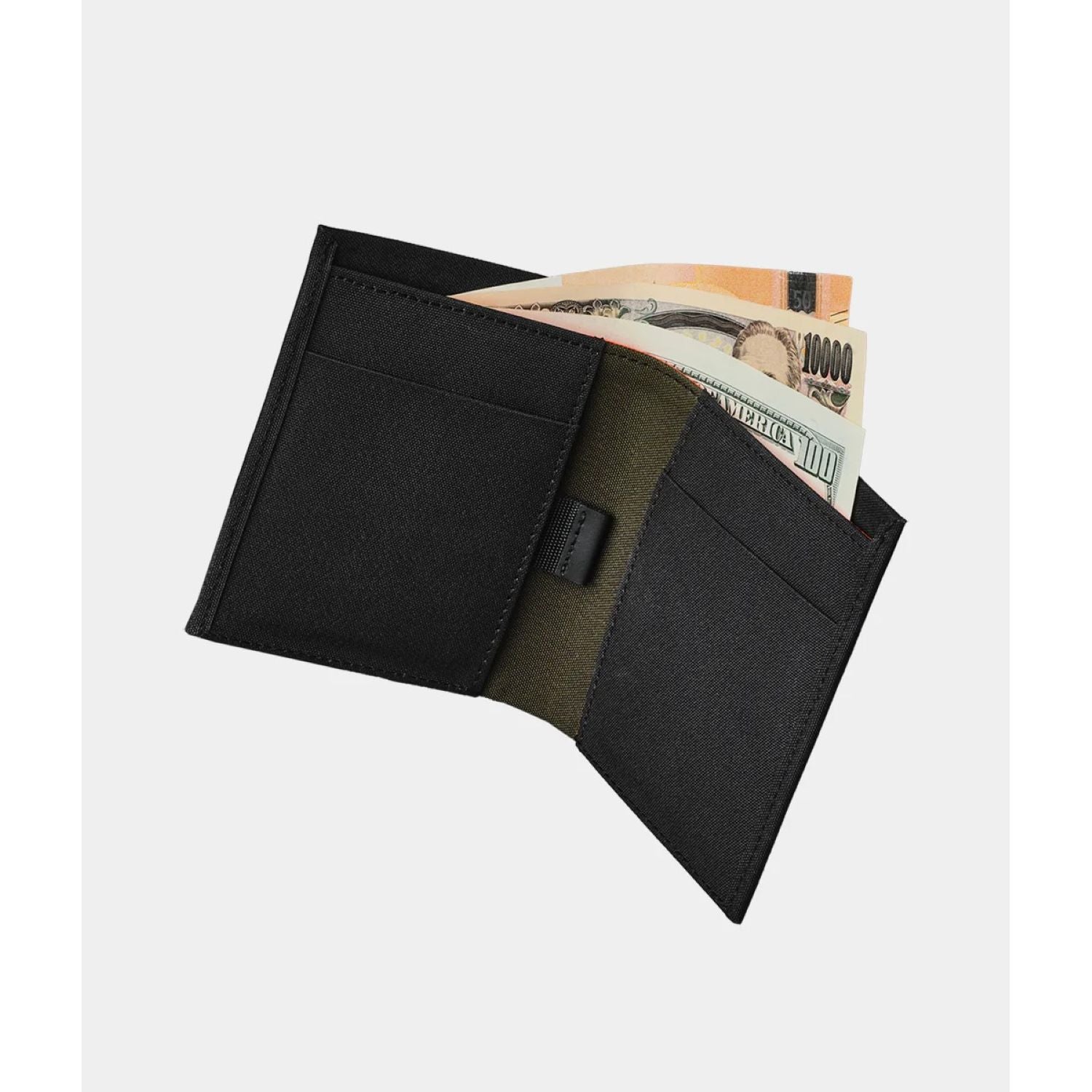 Alpaka Bifold Cash Wallet Axoflux 300D (Black)