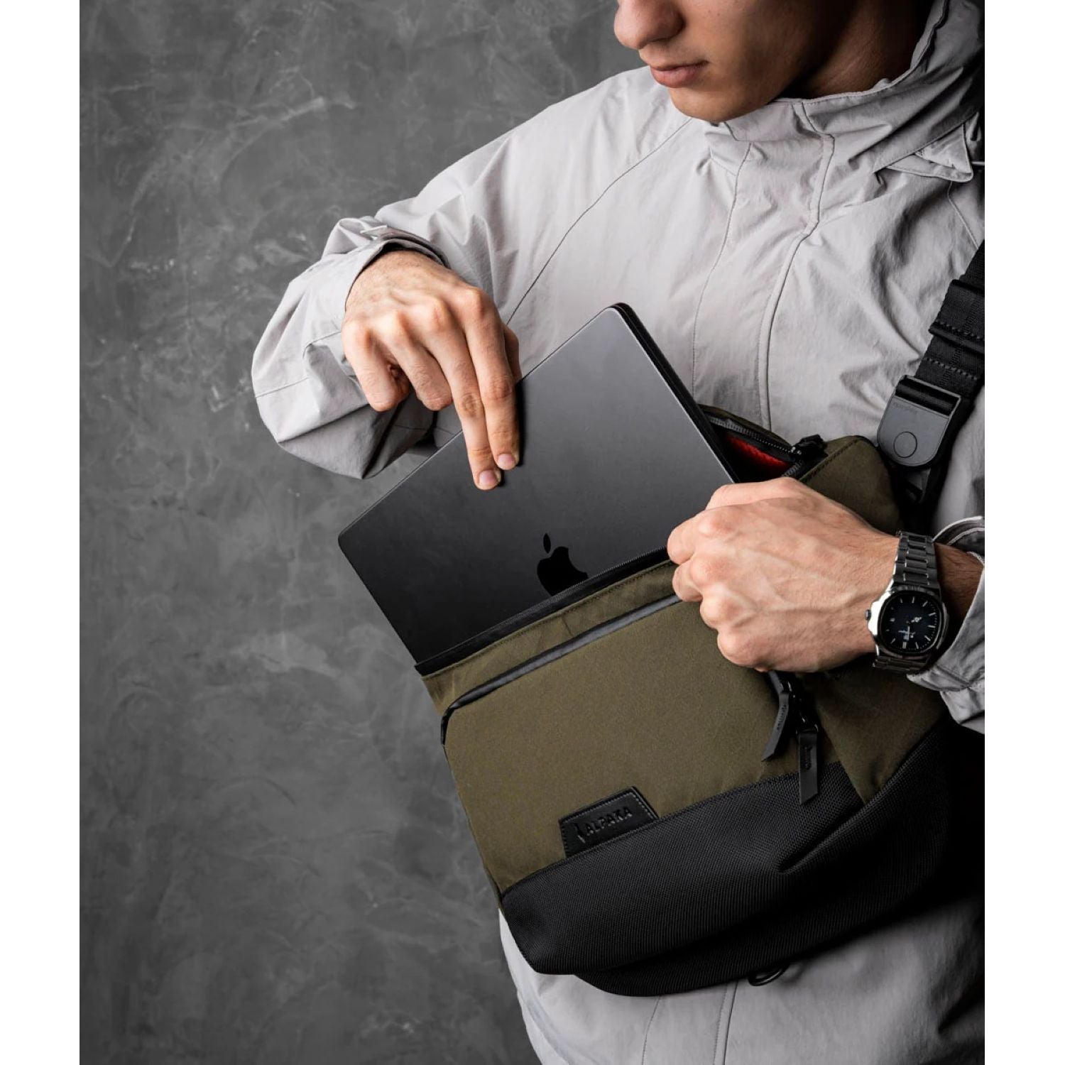 ALPAKA Bravo Sling Max V2 Axogrid 300D (Army Green)