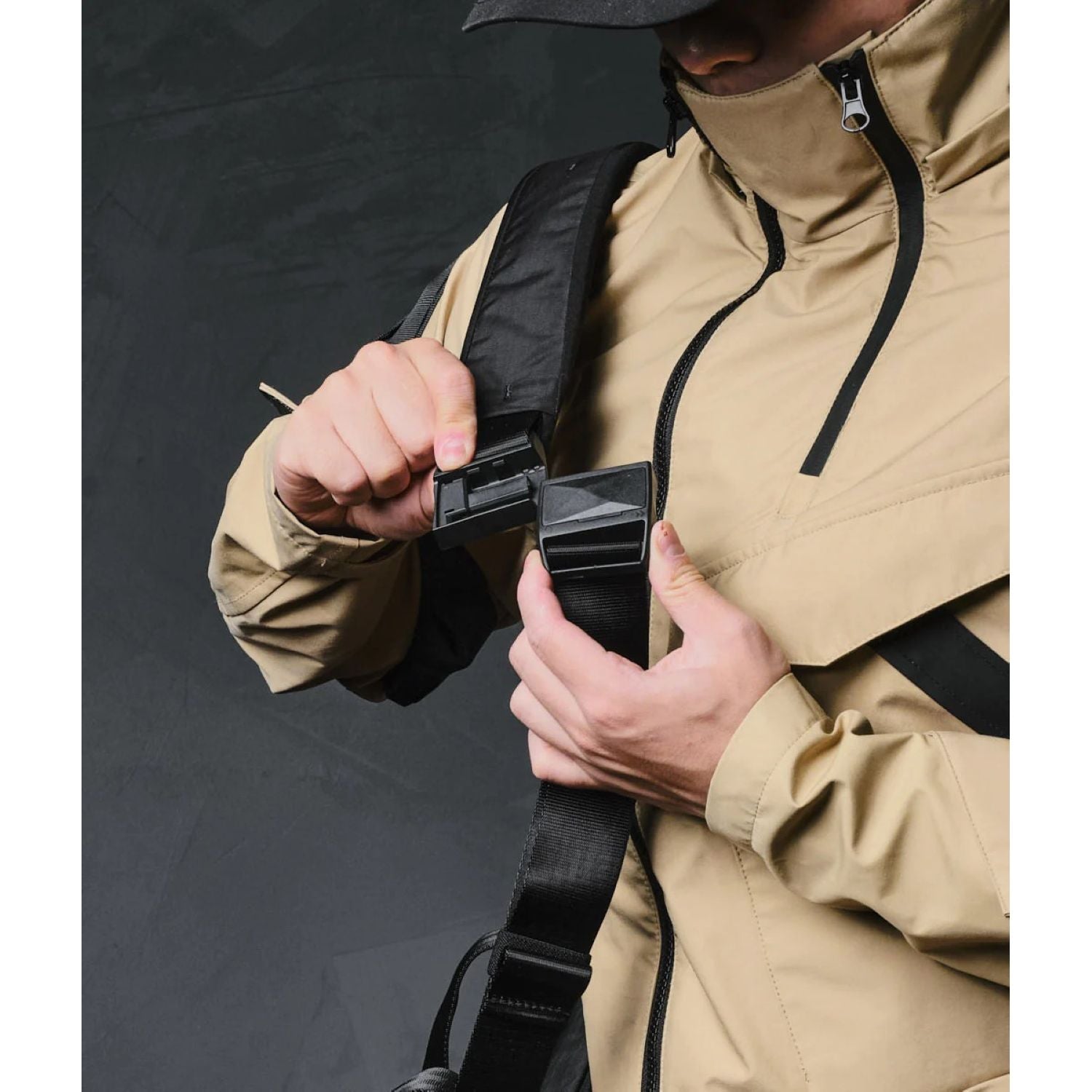 ALPAKA Crossbody Shoulder Strap Axoflux 210D (Black)